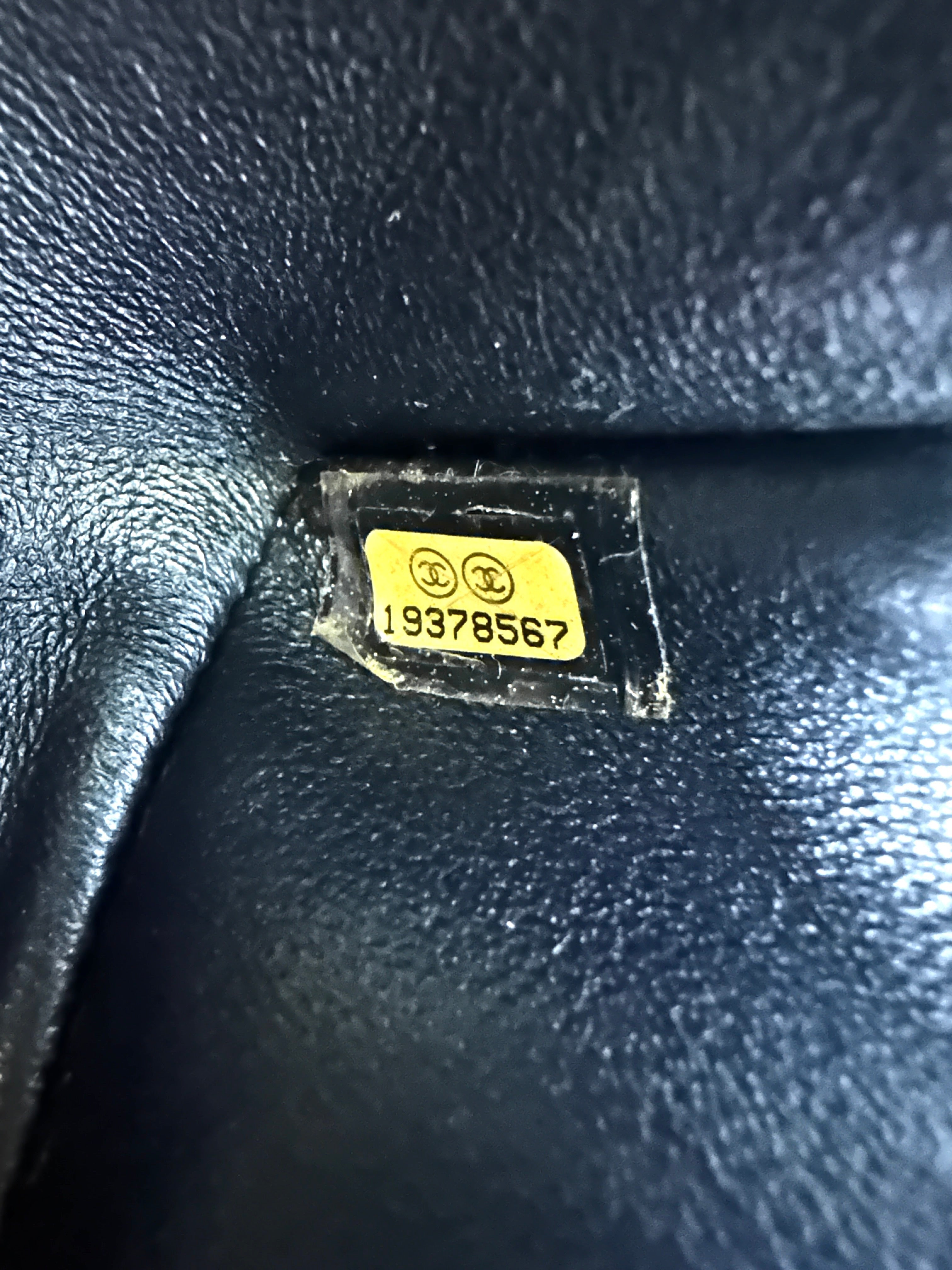 Chanel Classic Flap Black Quilted Patent Leather Jumbo Shoulder Bag With Silver Buckle(19***67) CC2042