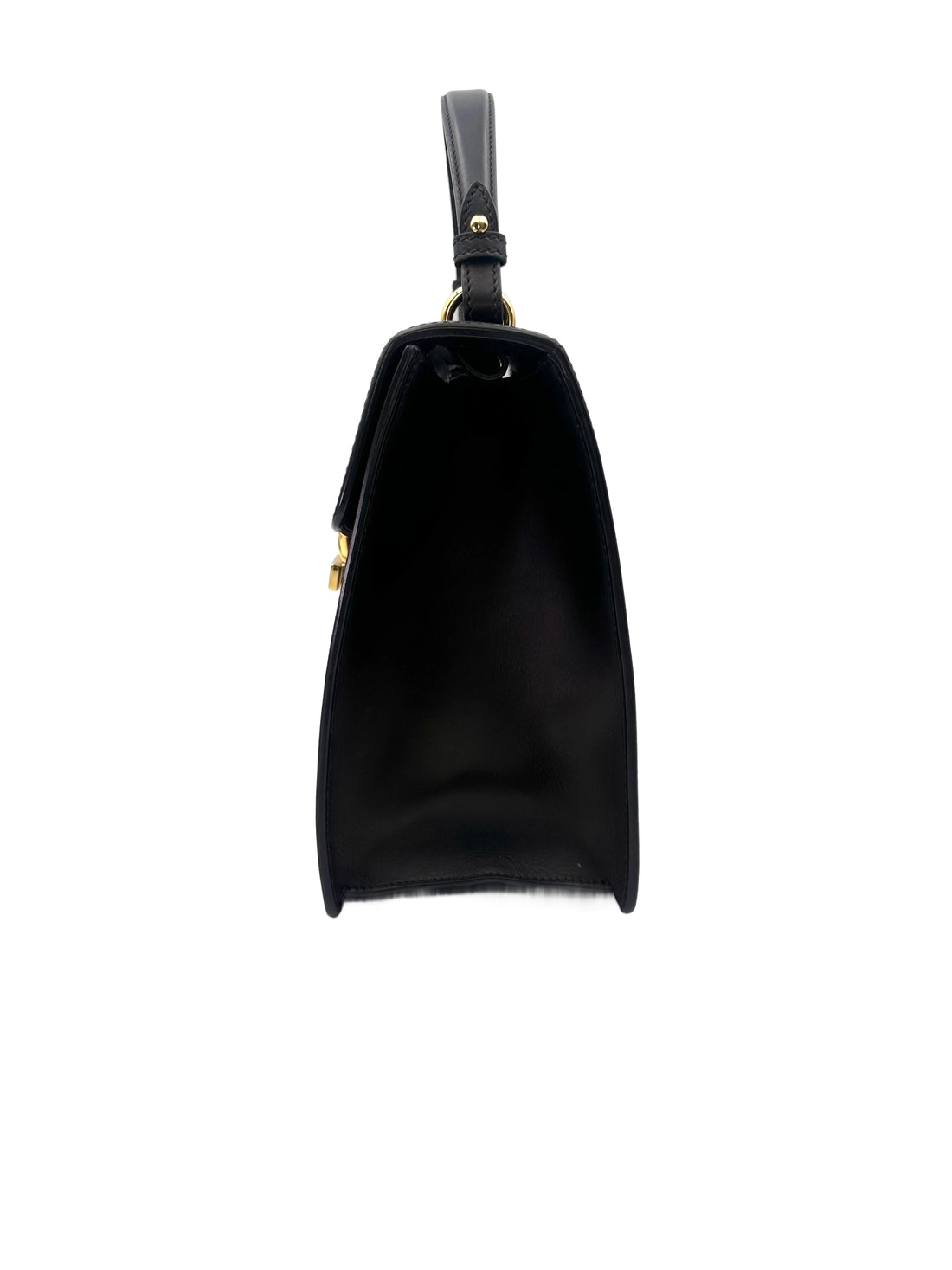 Gucci Sylvie Black Leather Shoulder Bag GG1115