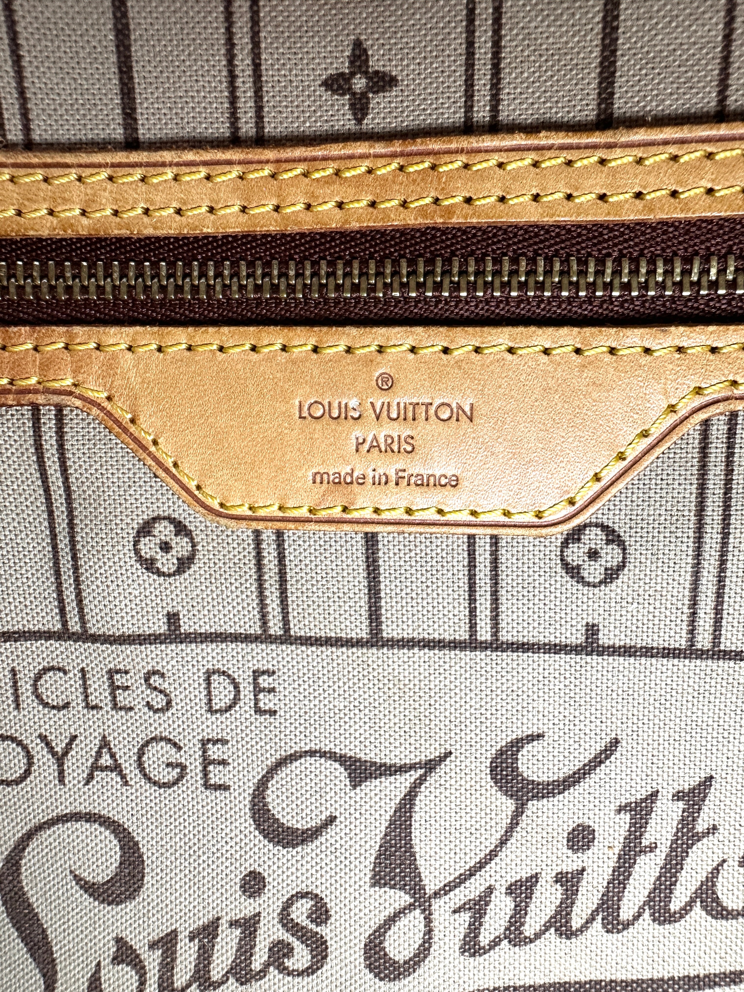 Louis Vuitton Neverfull MM Monogram Canvas Handle Bag LV2861