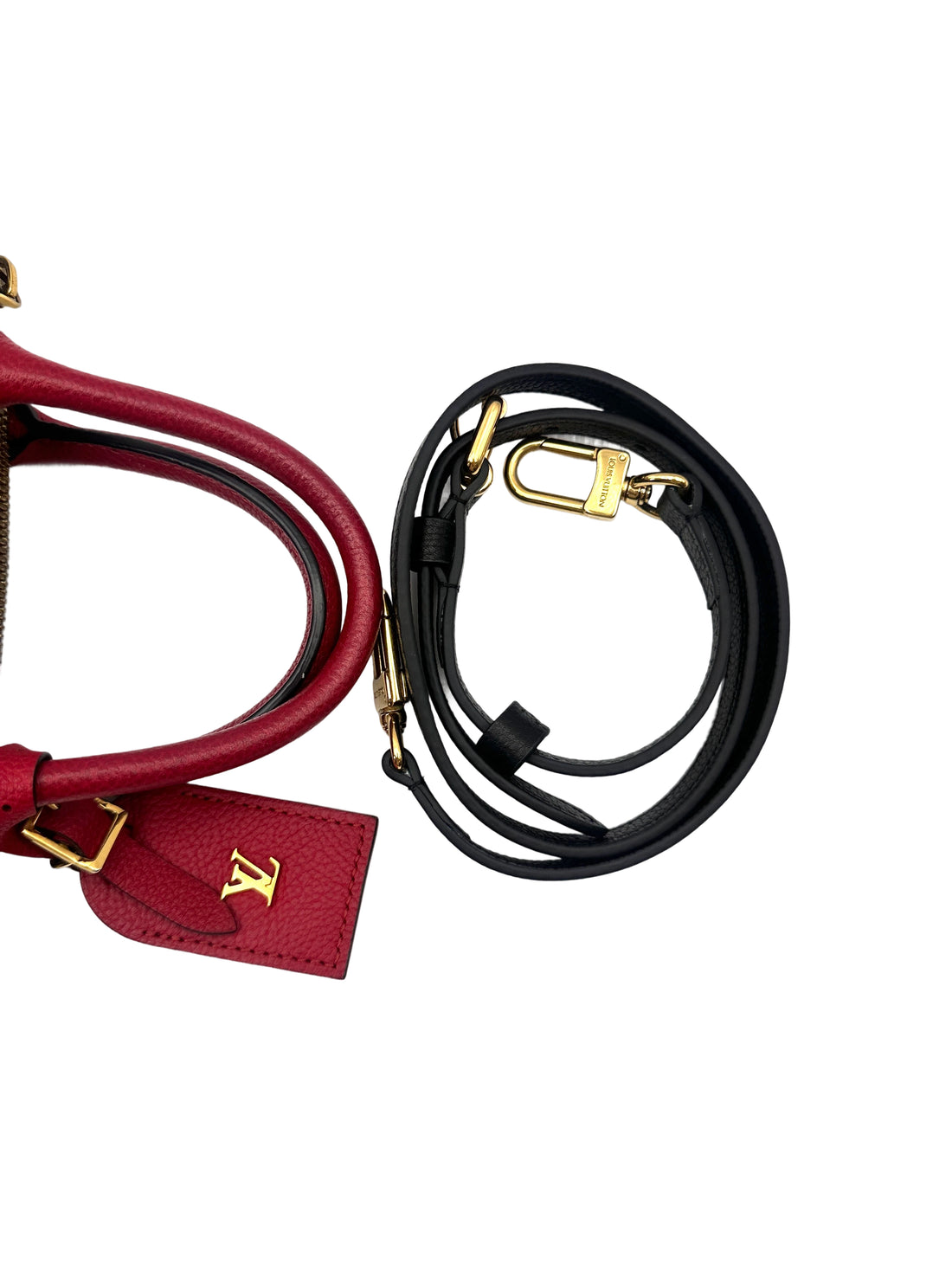 Louis Vuitton City Steamer Multicolor Grained Leather Handle Bag LV2852