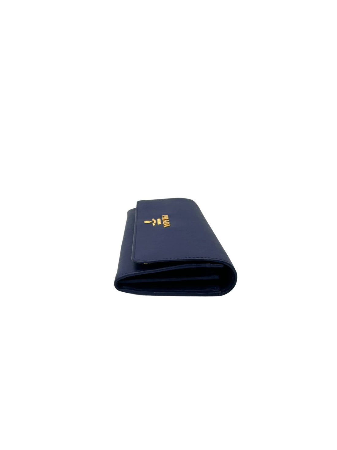 Prada Blue Epi Leather Wallet On Chain PR398