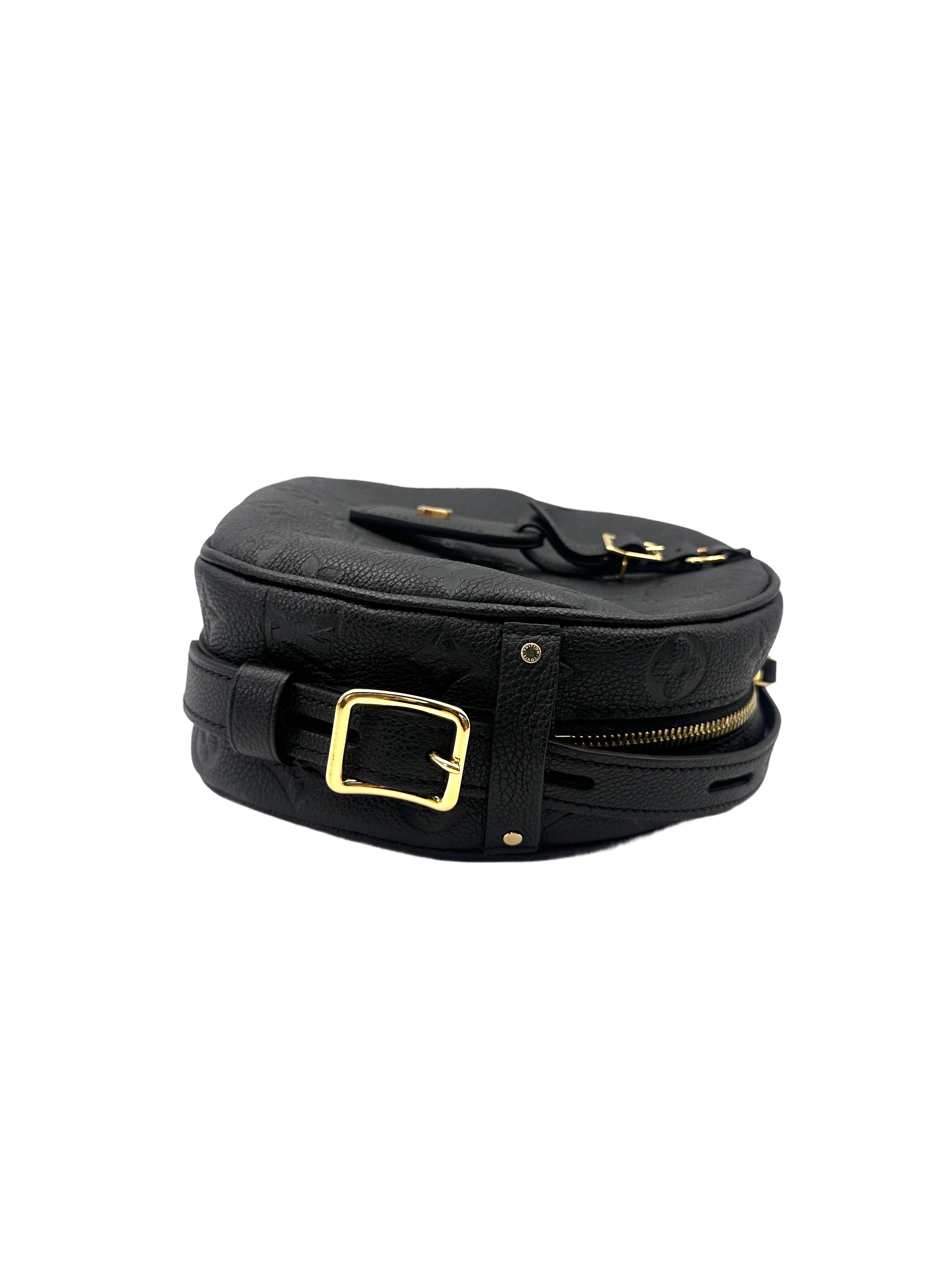 Louis Vuitton Black Monogram Canvas Boite Chapeau Bag LV2851