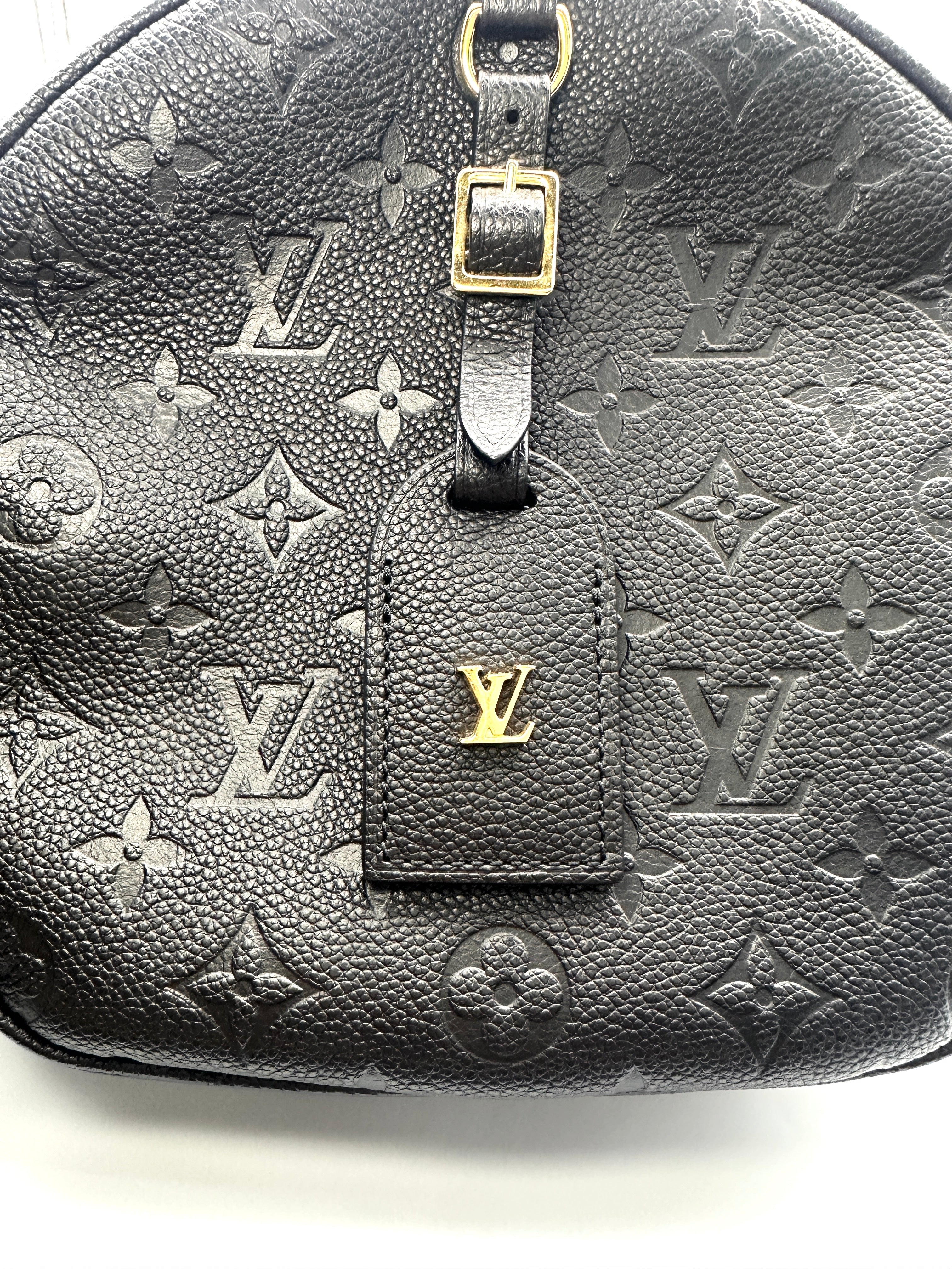 Louis Vuitton Black Monogram Canvas Boite Chapeau Bag LV2851