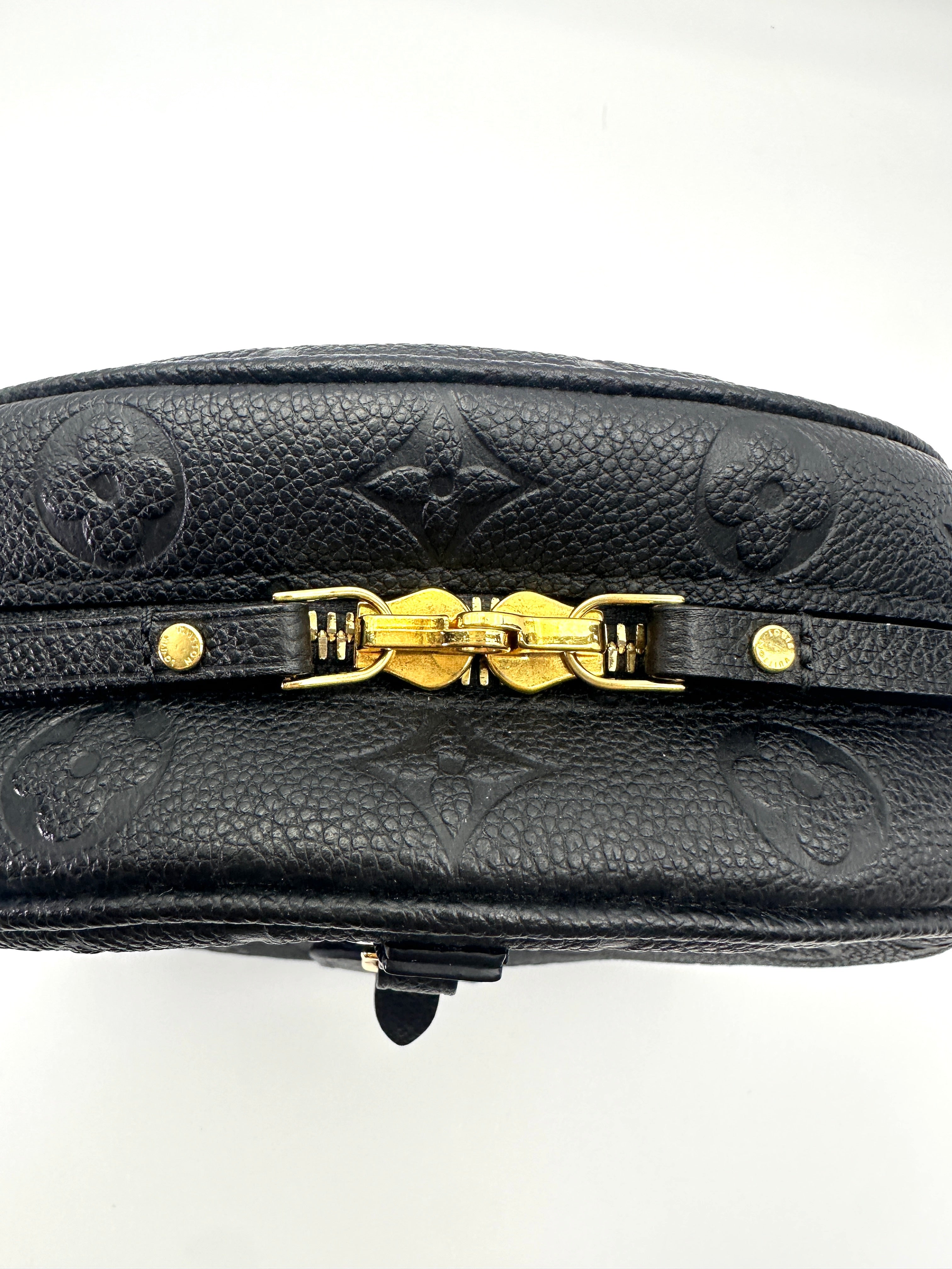 Louis Vuitton Black Monogram Canvas Boite Chapeau Bag LV2851