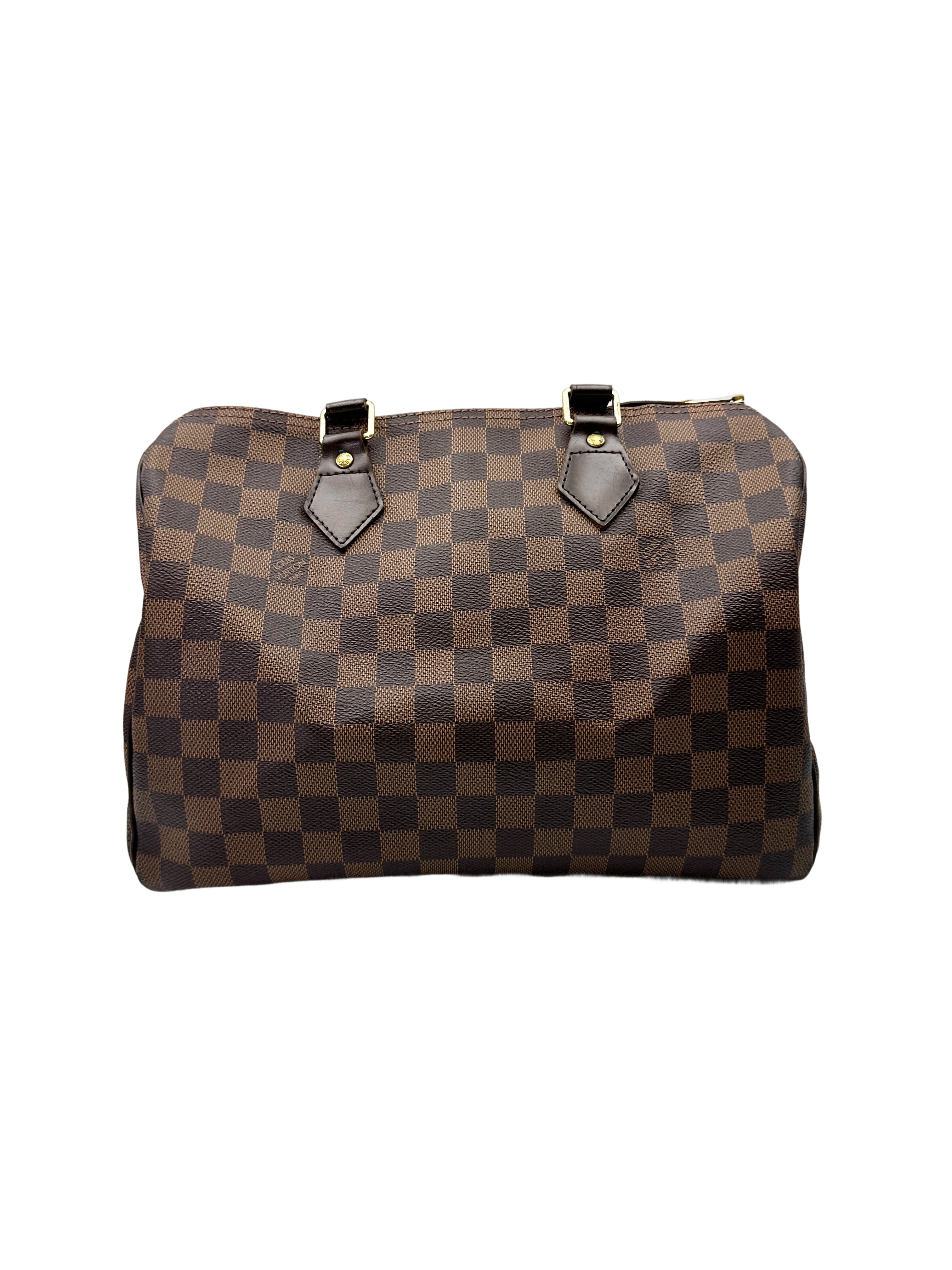 Louis Vuitton Speedy30 Damier Ebene Handle Bag LV2857