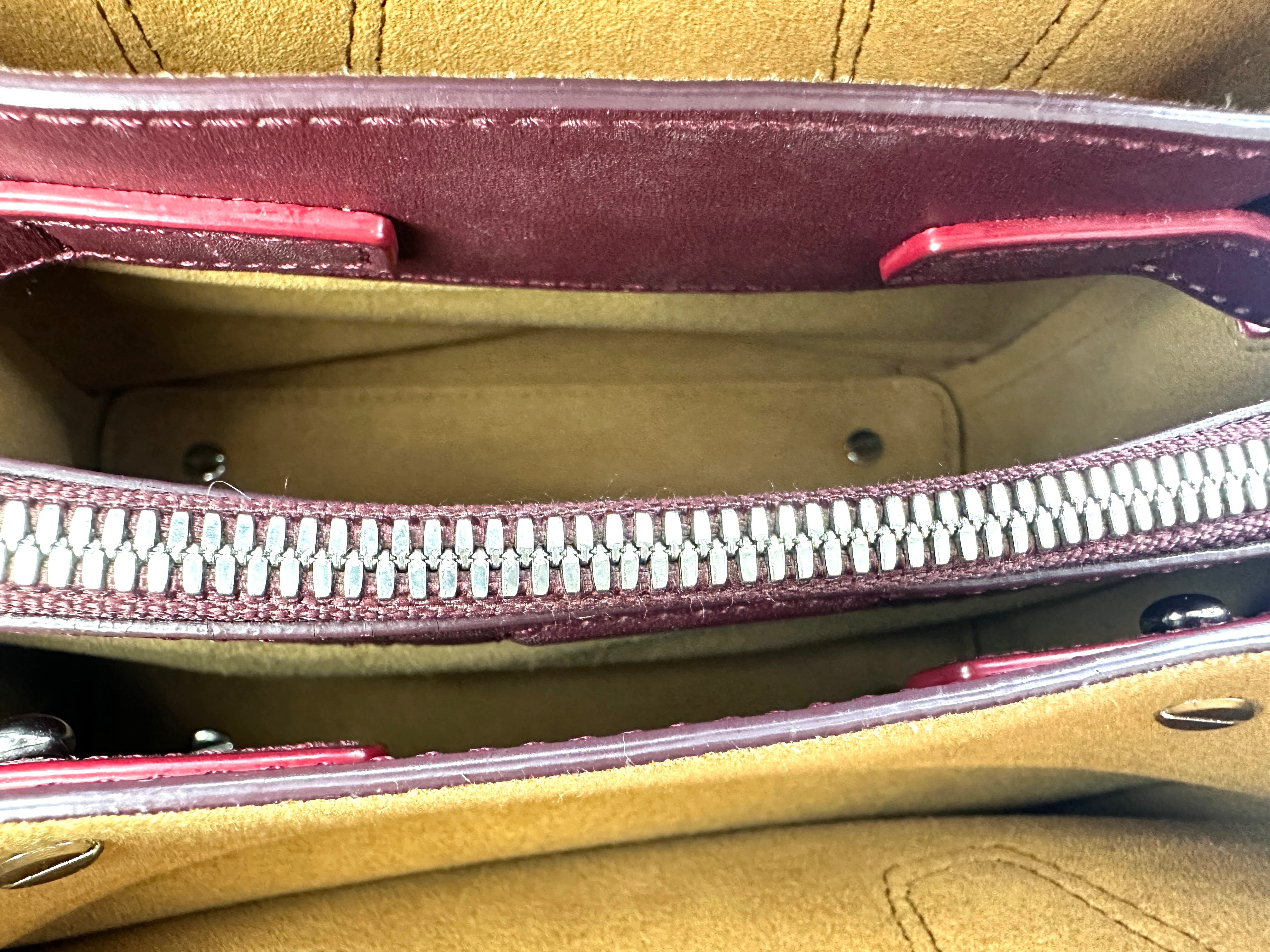 MCM Milla Pink Leather Handle Bag MCM38