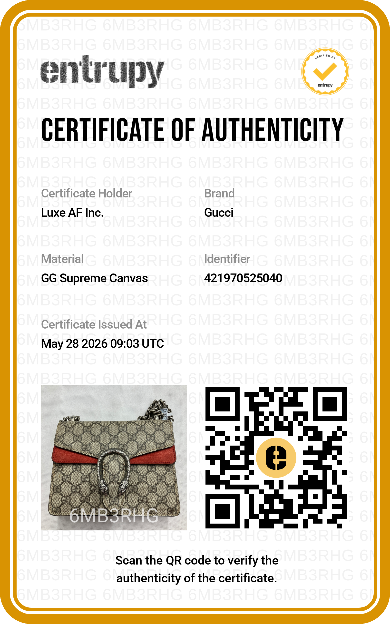 Gucci Dionysus GG Supreme Canvas Small Size Shoulder Bag With Red Tirm GG1124