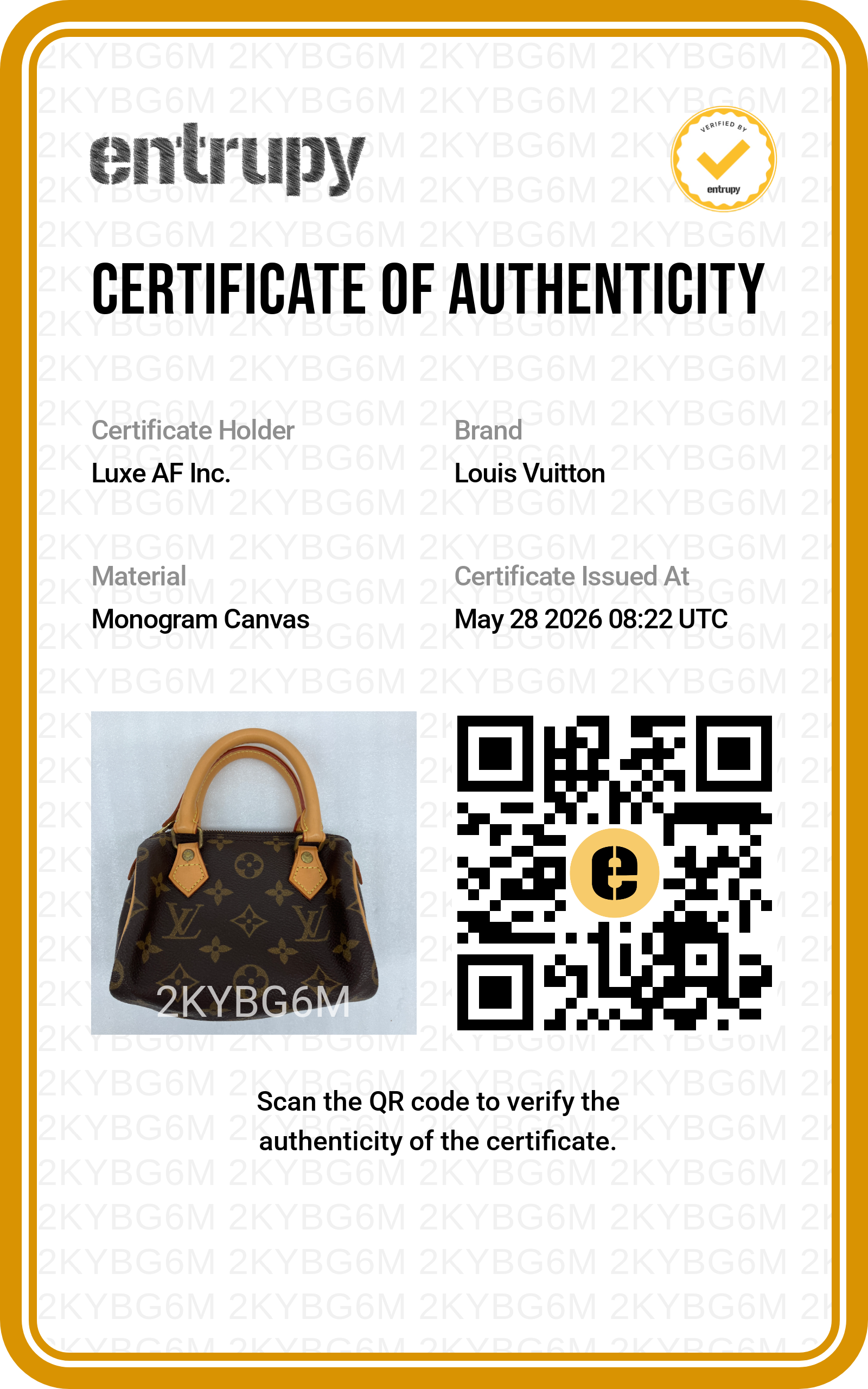 Louis Vuitton Speedy Monogram Canvas Mini Handle Bag LV2888