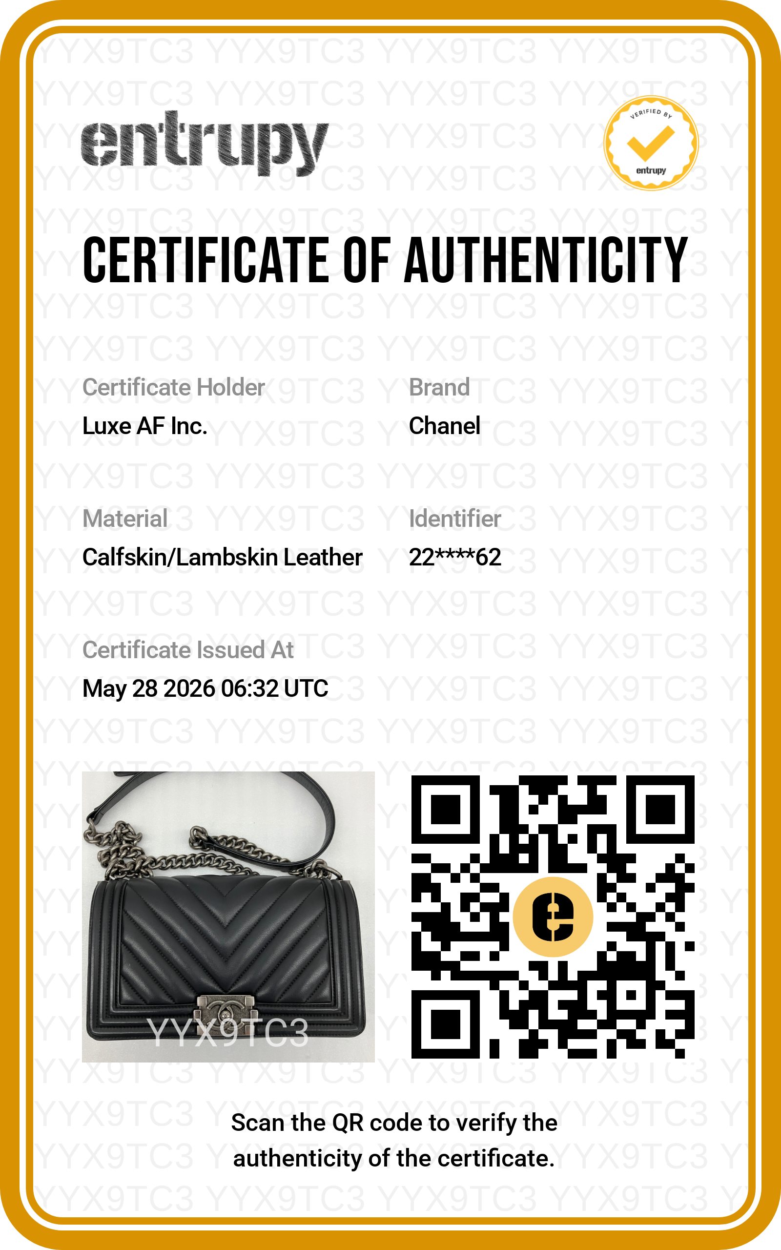 Chanel LeBoy Black Chevron Quilted Leather Medium Size Flap Bag With Silver Buckle(22***62) CC2036