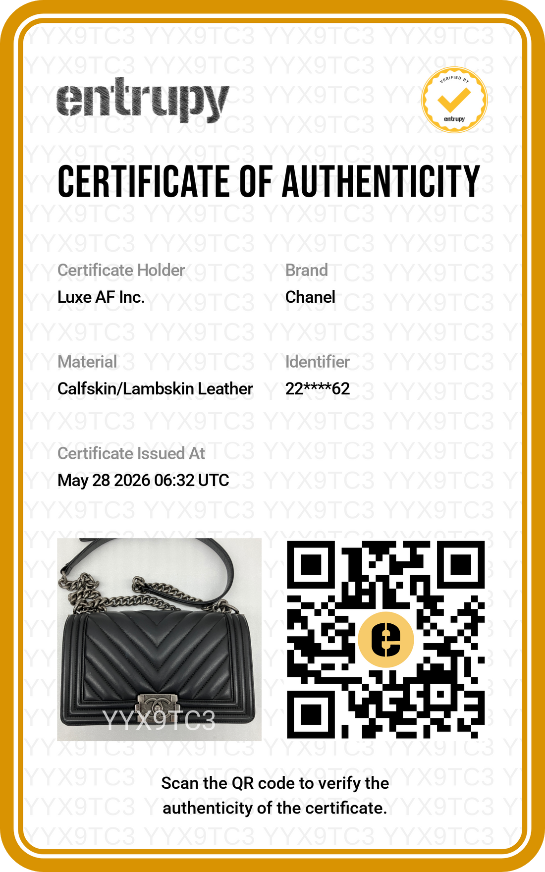 Chanel LeBoy Black Chevron Quilted Leather Medium Size Flap Bag With Silver Buckle(22***62) CC2036