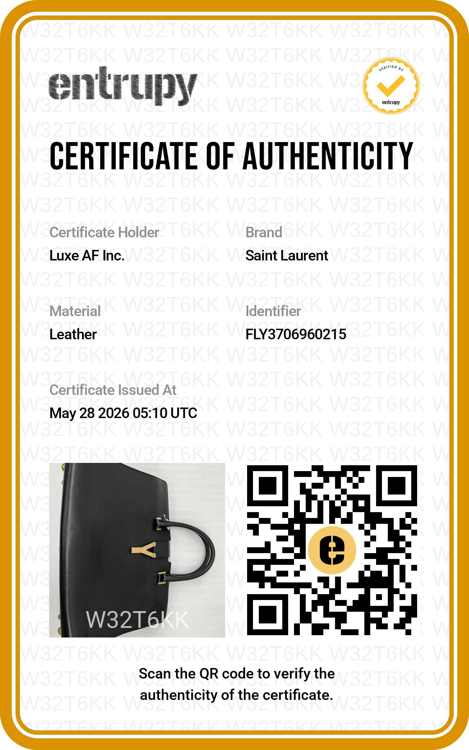 Saint Laurent Cabas Y Black Leather Handle Bag SL242
