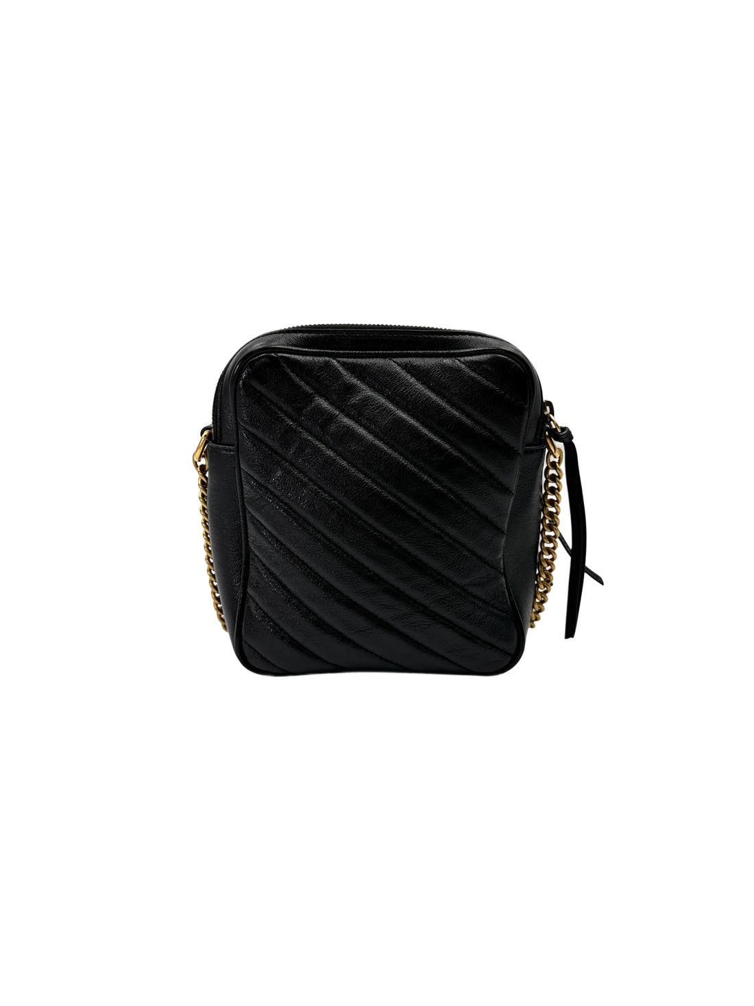 Gucci GG Marmont Black Quilted Leather Chain Bag GG1123