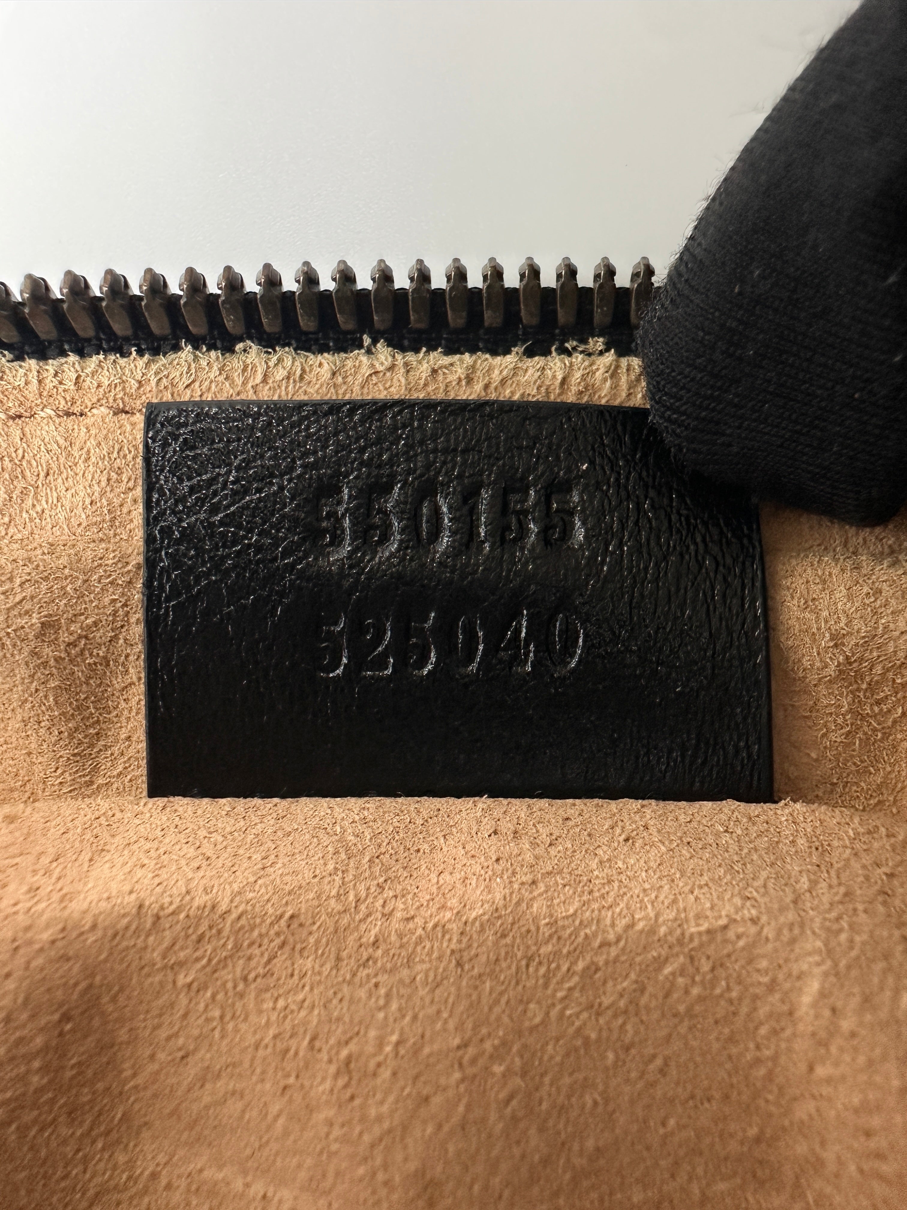 Gucci GG Marmont Black Quilted Leather Chain Bag GG1123