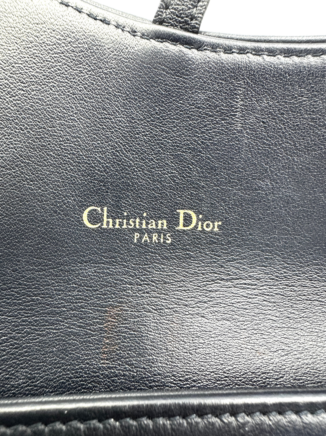Christian Dior Oblique Saddle Wallet On Chain DR750