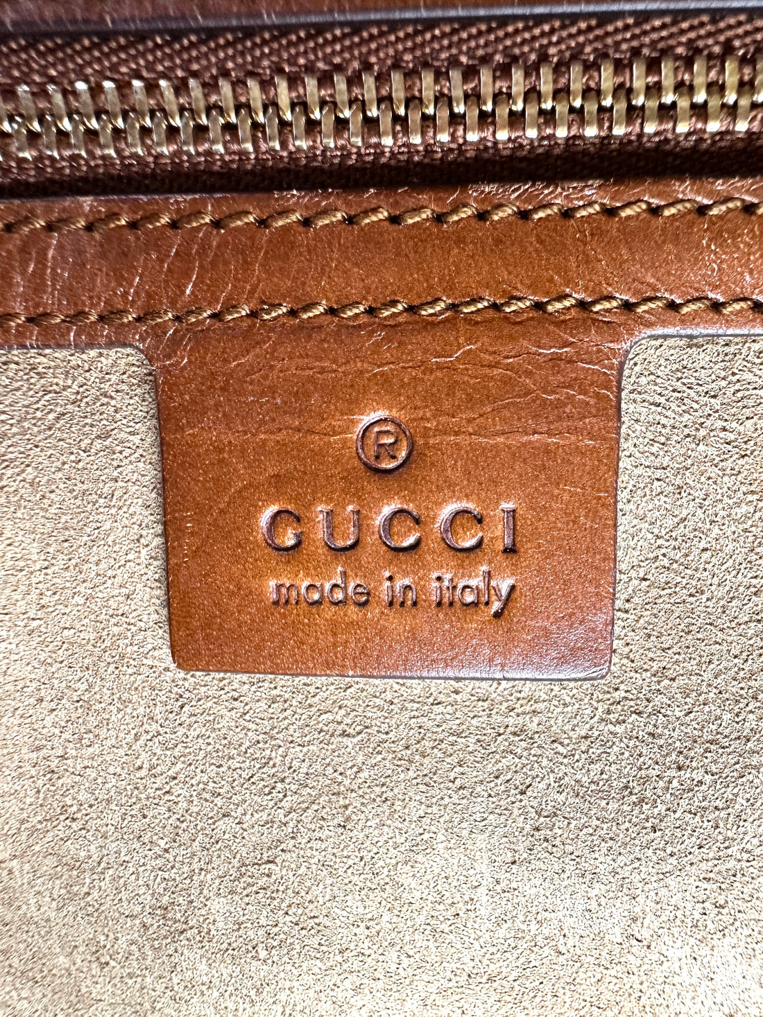 Gucci GG Supreme Canvas Leather Boston Bag GG1125