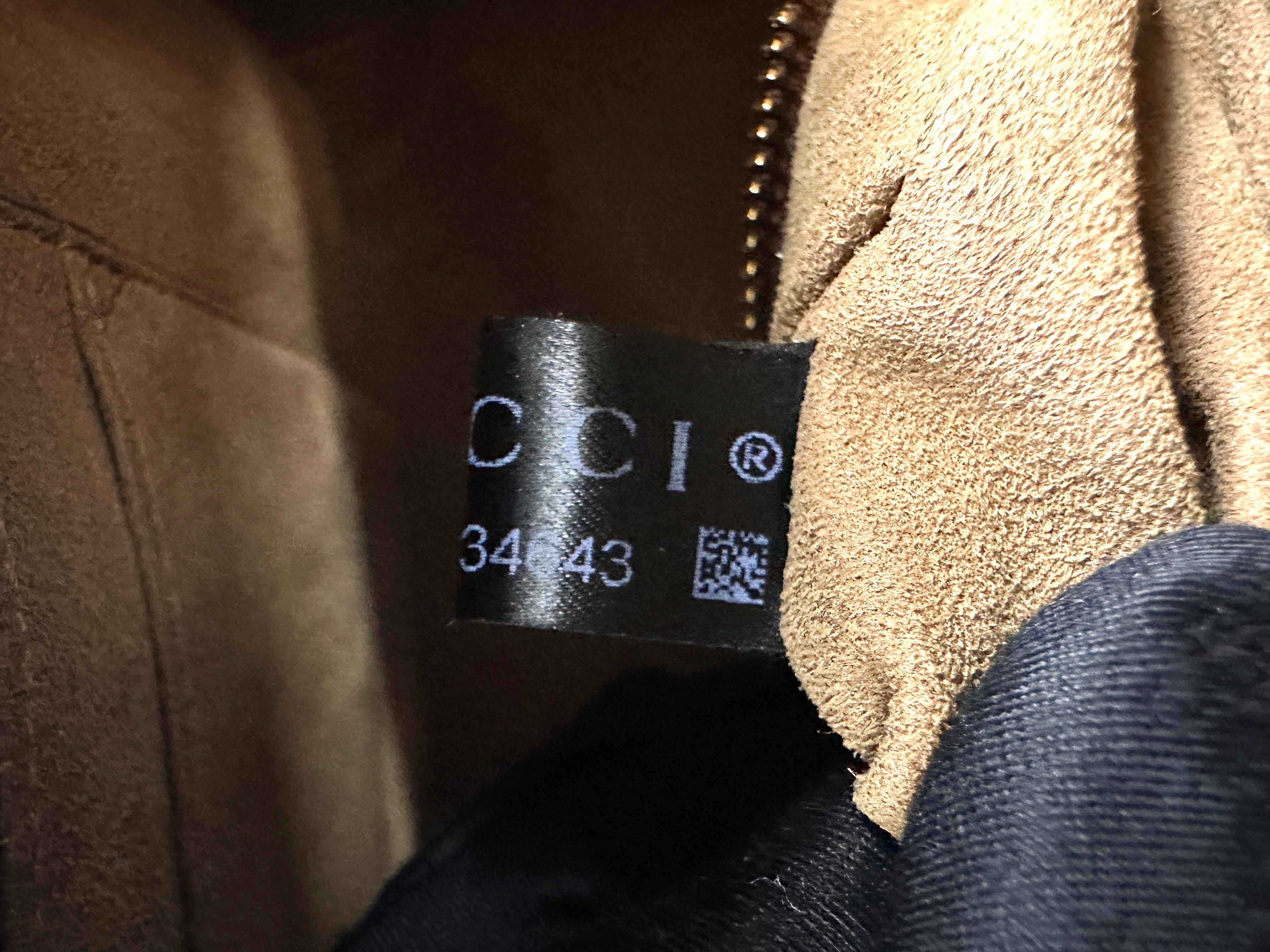 Gucci GG Supreme Canvas Leather Boston Bag GG1125