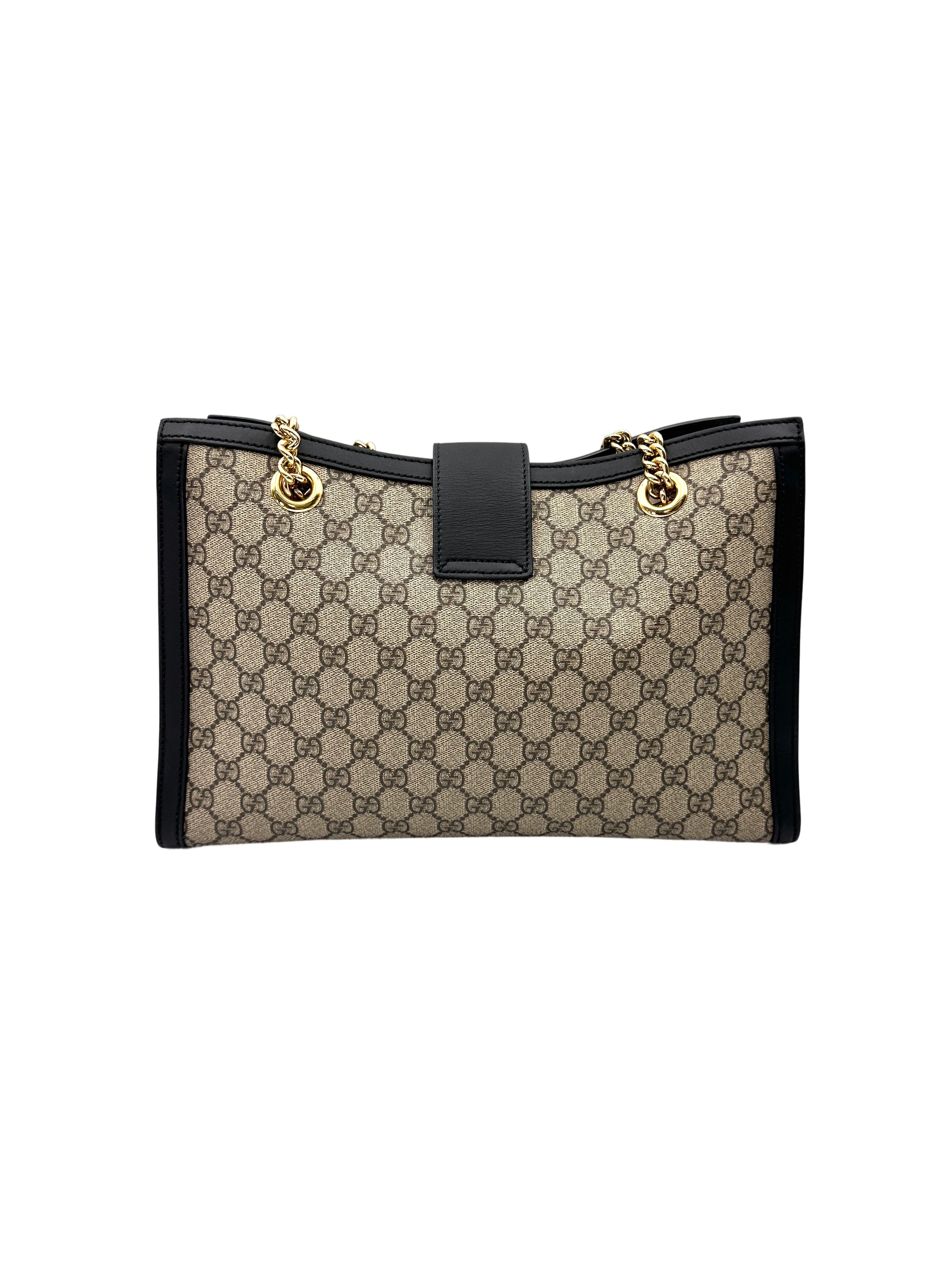 Gucci Padlock GG Canvas Medium Size Shoulder Bag GG1128