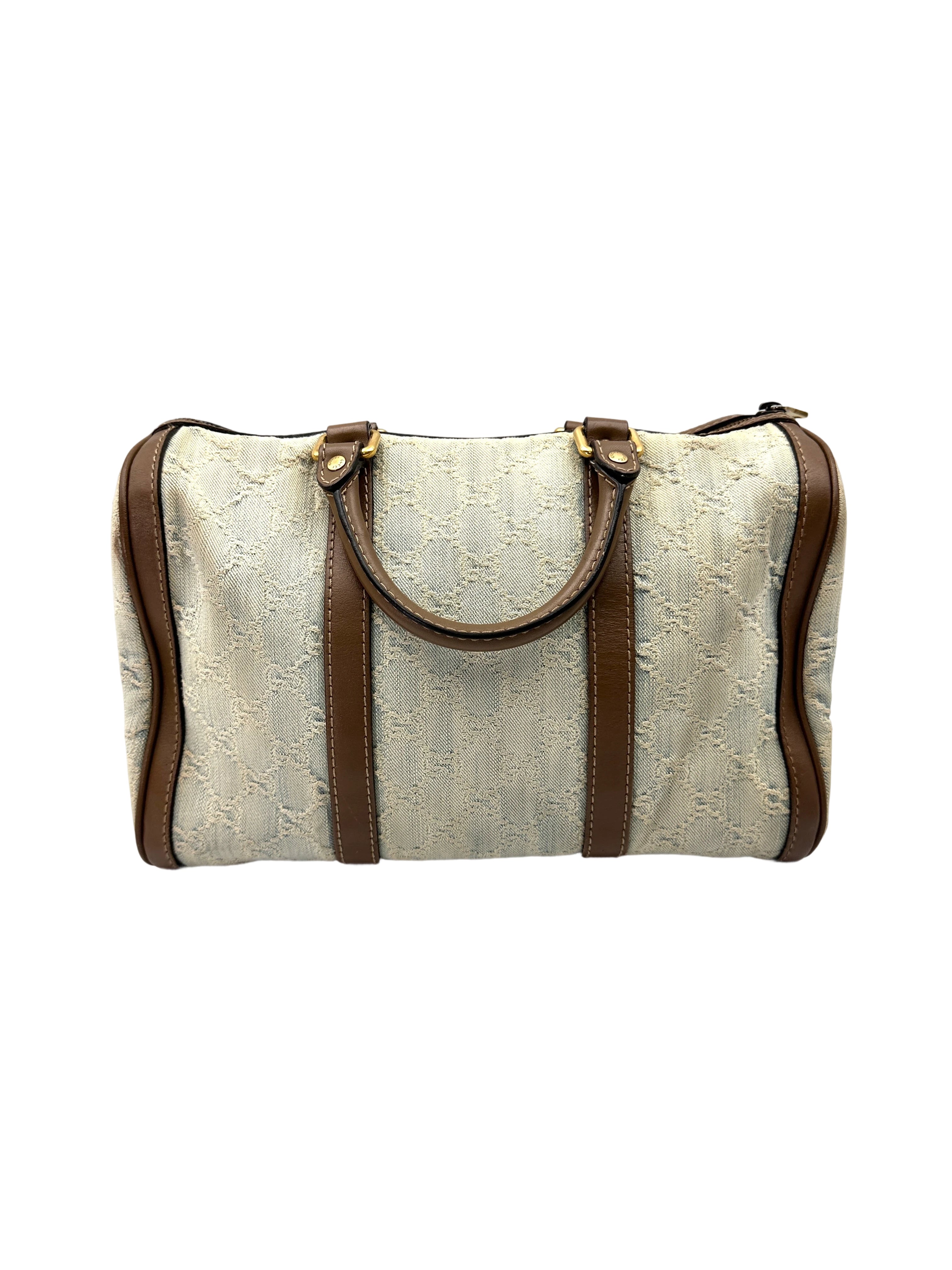 Gucci GG Denim Boston Bag GG1129