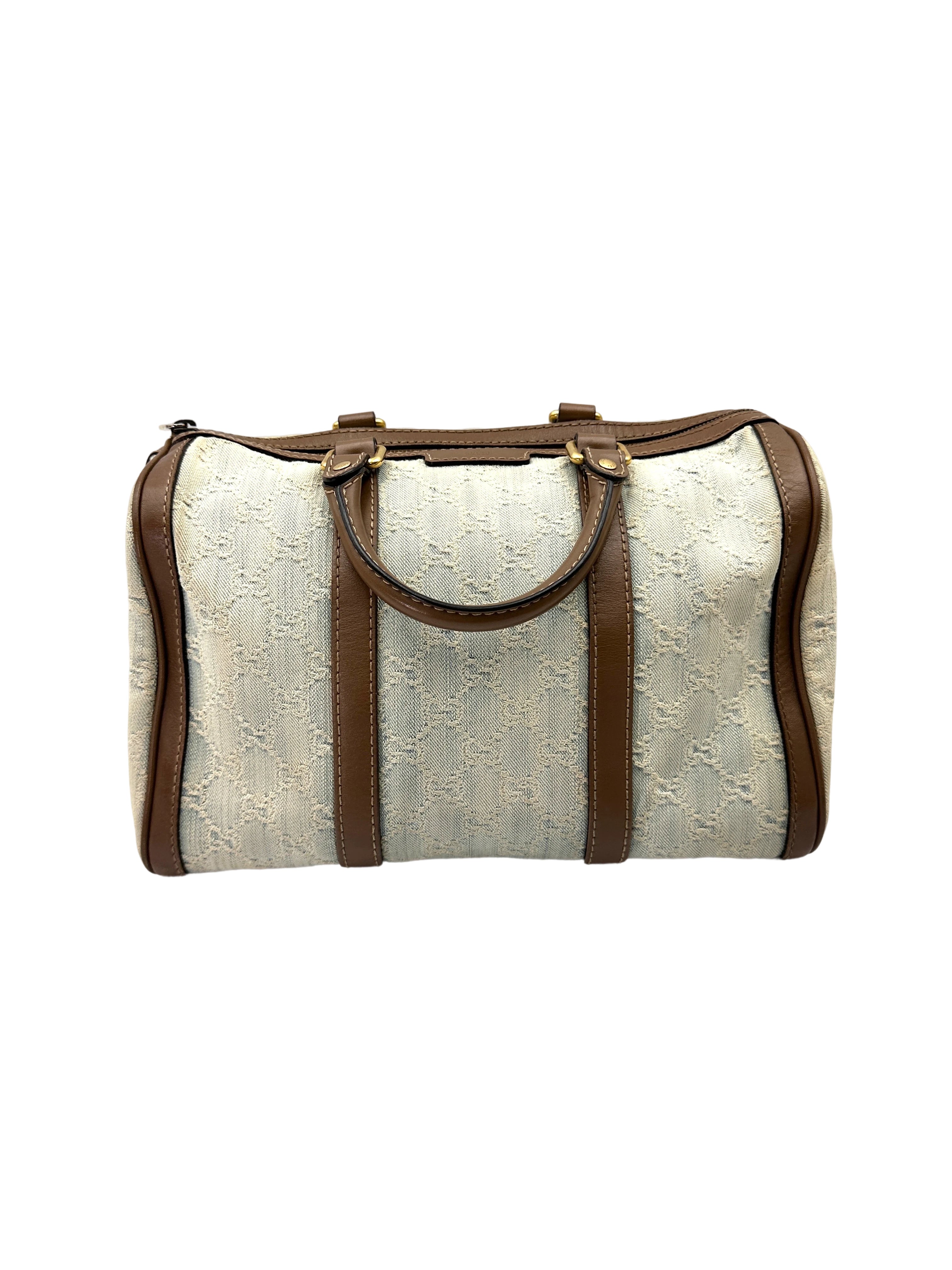 Gucci GG Denim Boston Bag GG1129