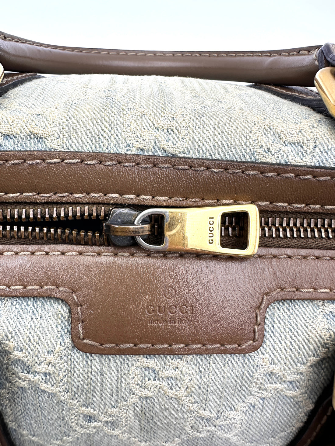Gucci GG Denim Boston Bag GG1129