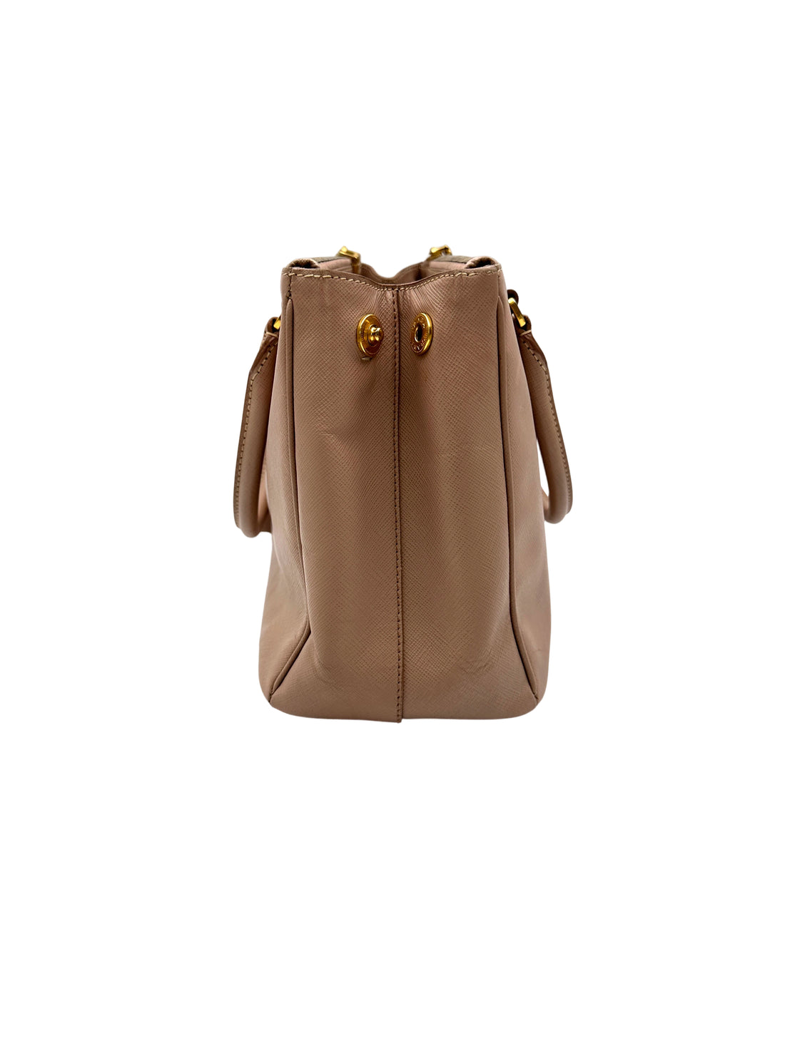 Prada Galleria Pink Saffiano Leather Handle Bag PR401