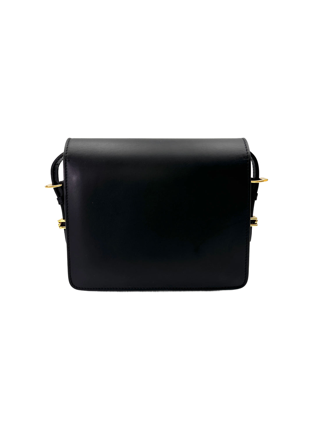 Burberry Grace Black Leather Shoulder Bag BR65