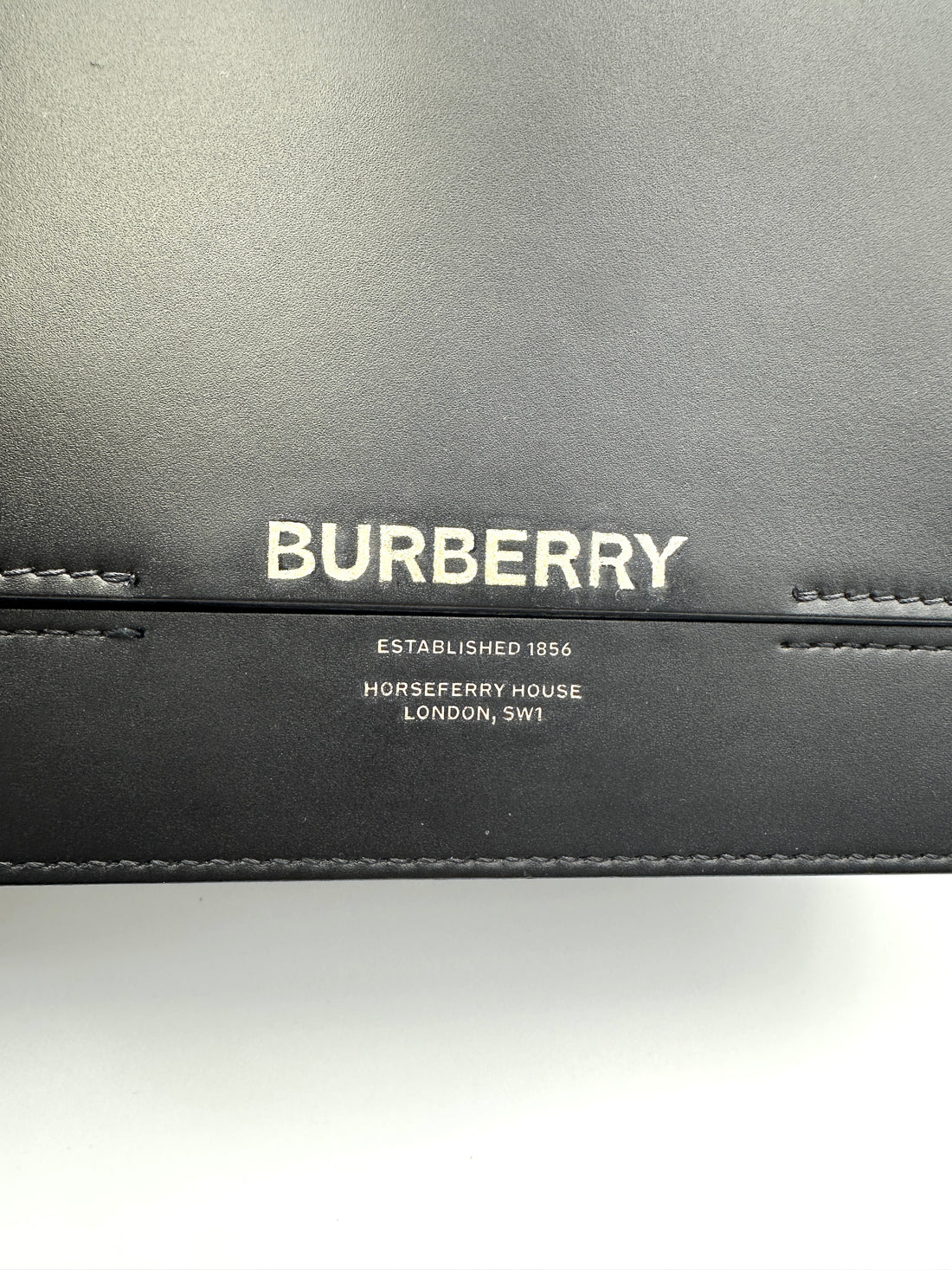 Burberry Grace Black Leather Shoulder Bag BR65