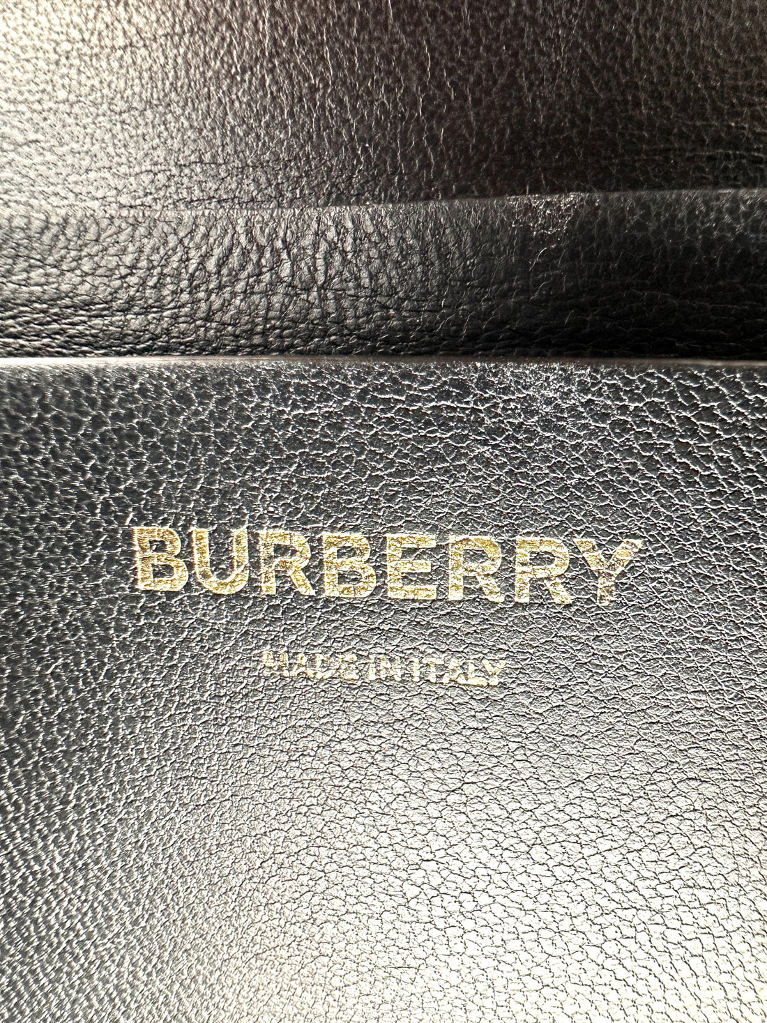 Burberry Grace Black Leather Shoulder Bag BR65