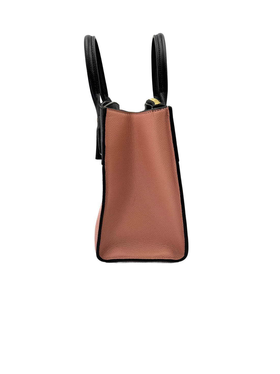 Louis Vuitton City Steamer PM Black/Pink Grained Leather Handle Bag LV2868