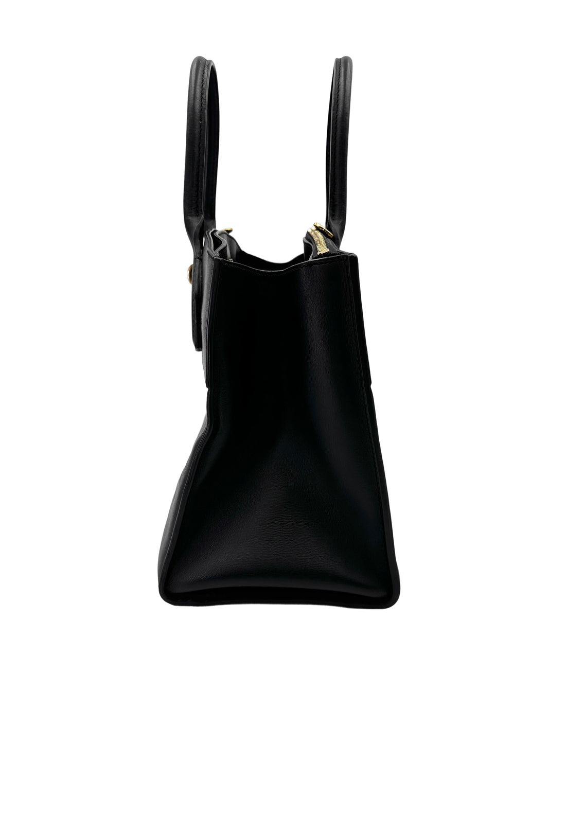 Louis Vuitton City Steamer Black Grained Leather Handle Bag LV2867