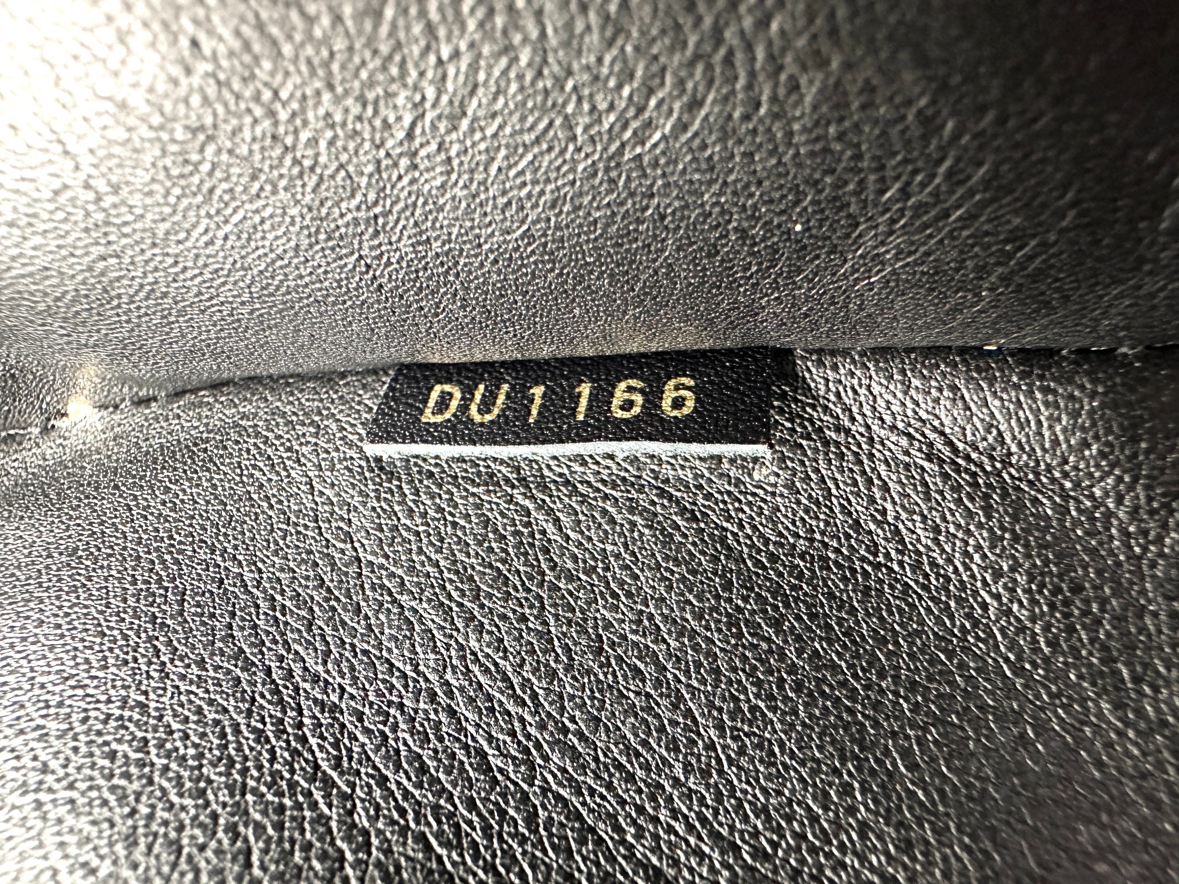 Louis Vuitton City Steamer Black Grained Leather Handle Bag LV2867