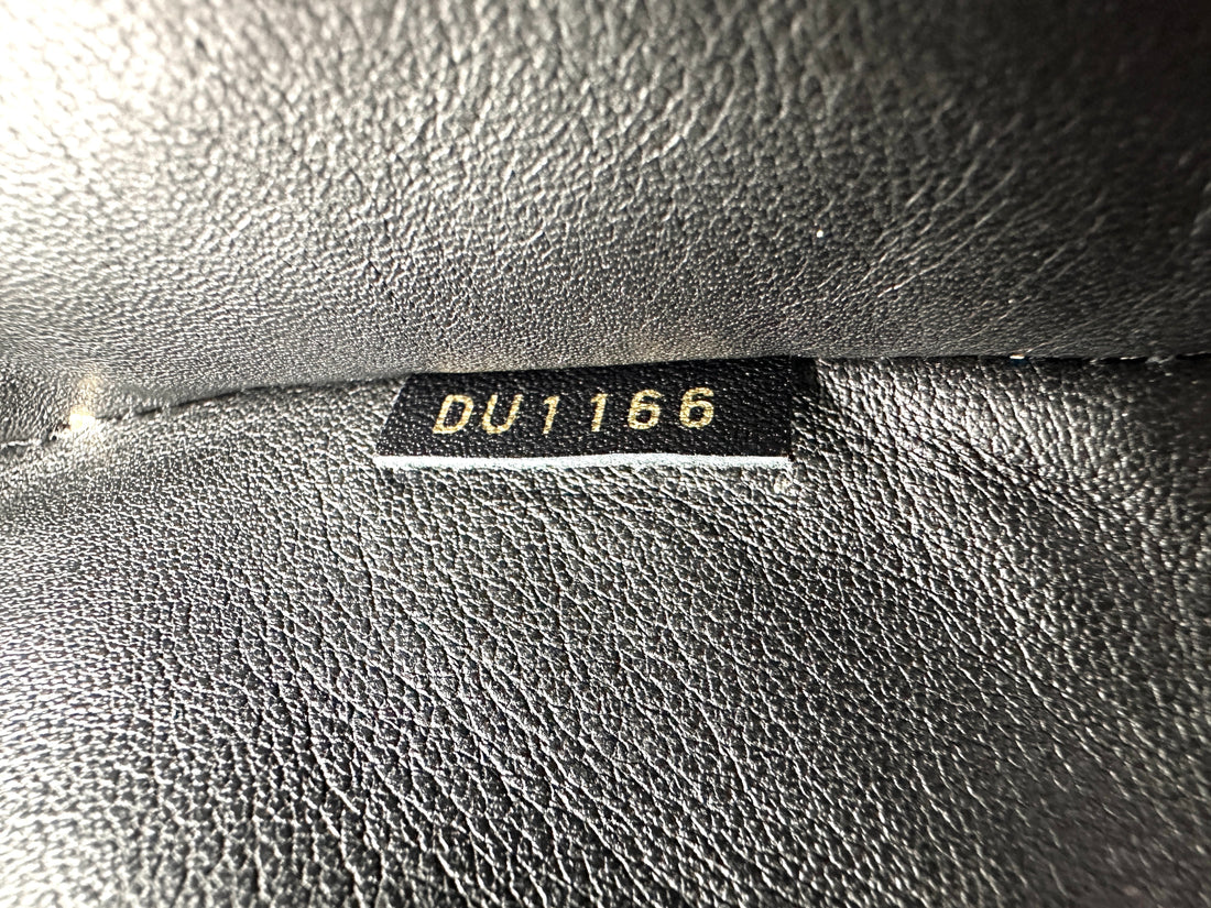 Louis Vuitton City Steamer Black Grained Leather Handle Bag LV2867