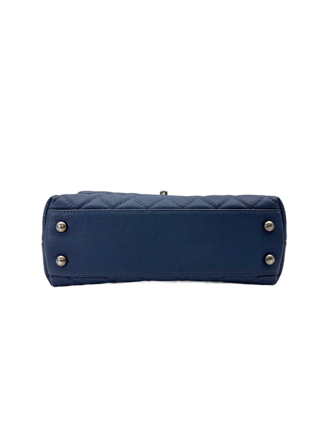 Chanel CoCo Handle Blue Quilted Leather Shoulder Bag(23***39) CC2045