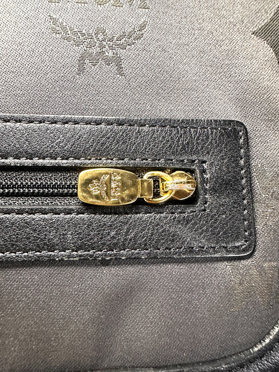 MCM Stark Studded Black Leather Backpack MCM39