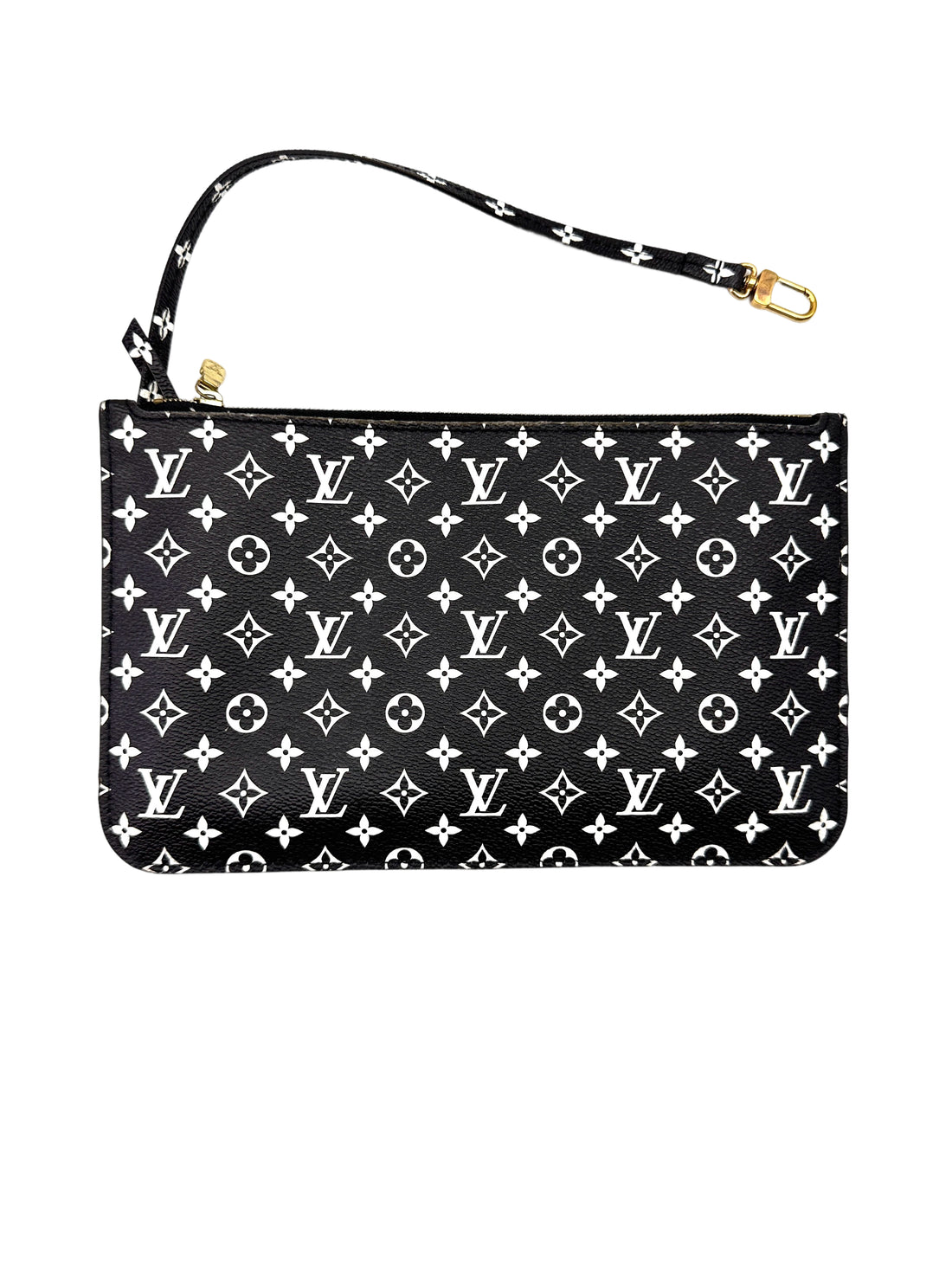 Louis Vuitton Crafty Neverfull Orange/White Monogram Giant Tote Handle Bag LV2869
