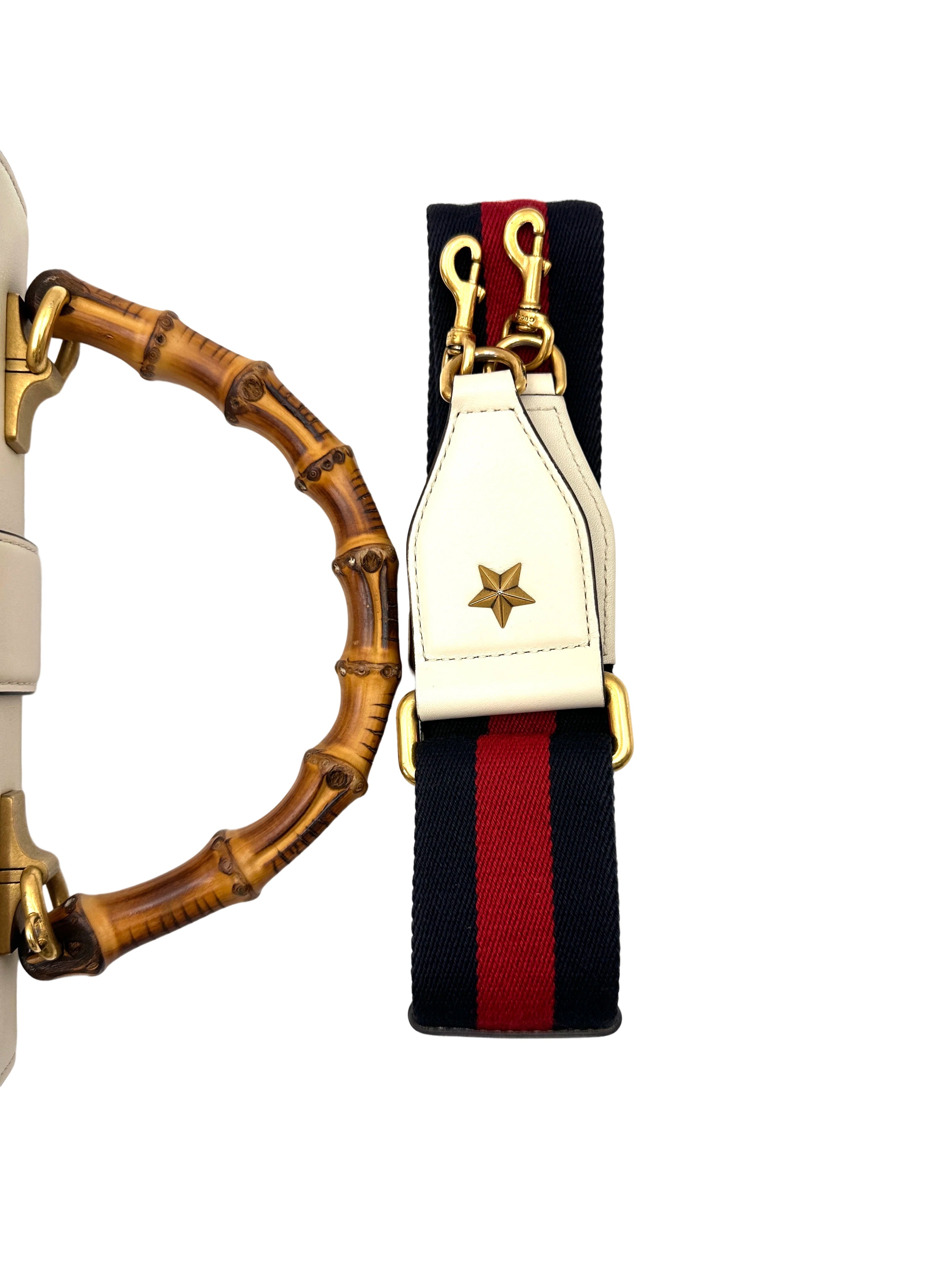 Gucci Dionysus Multicolor Leather Bamboo Top Handle Bag GG1131