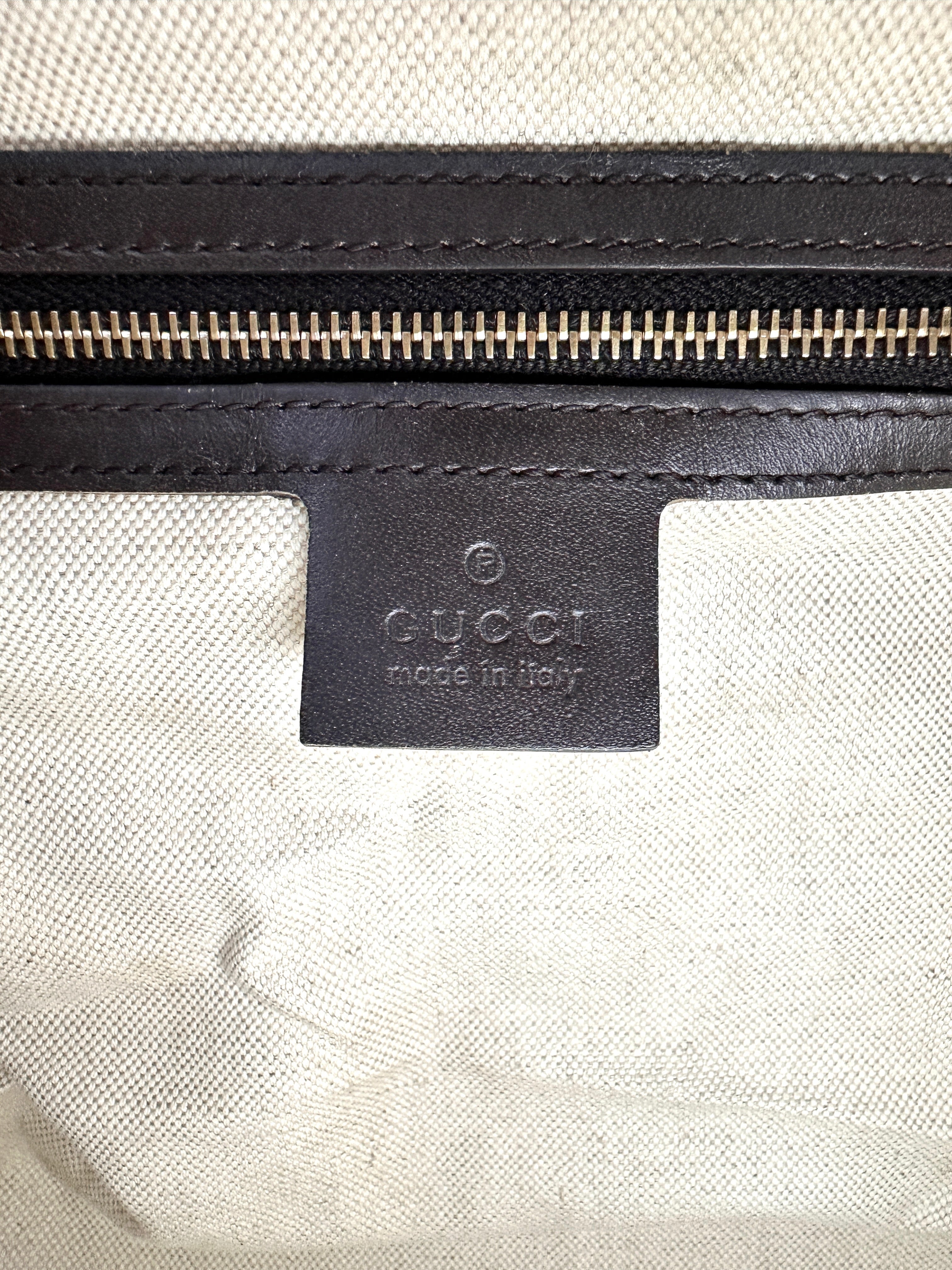 Gucci GG Supreme Canvas Web Boston Bag GG1134