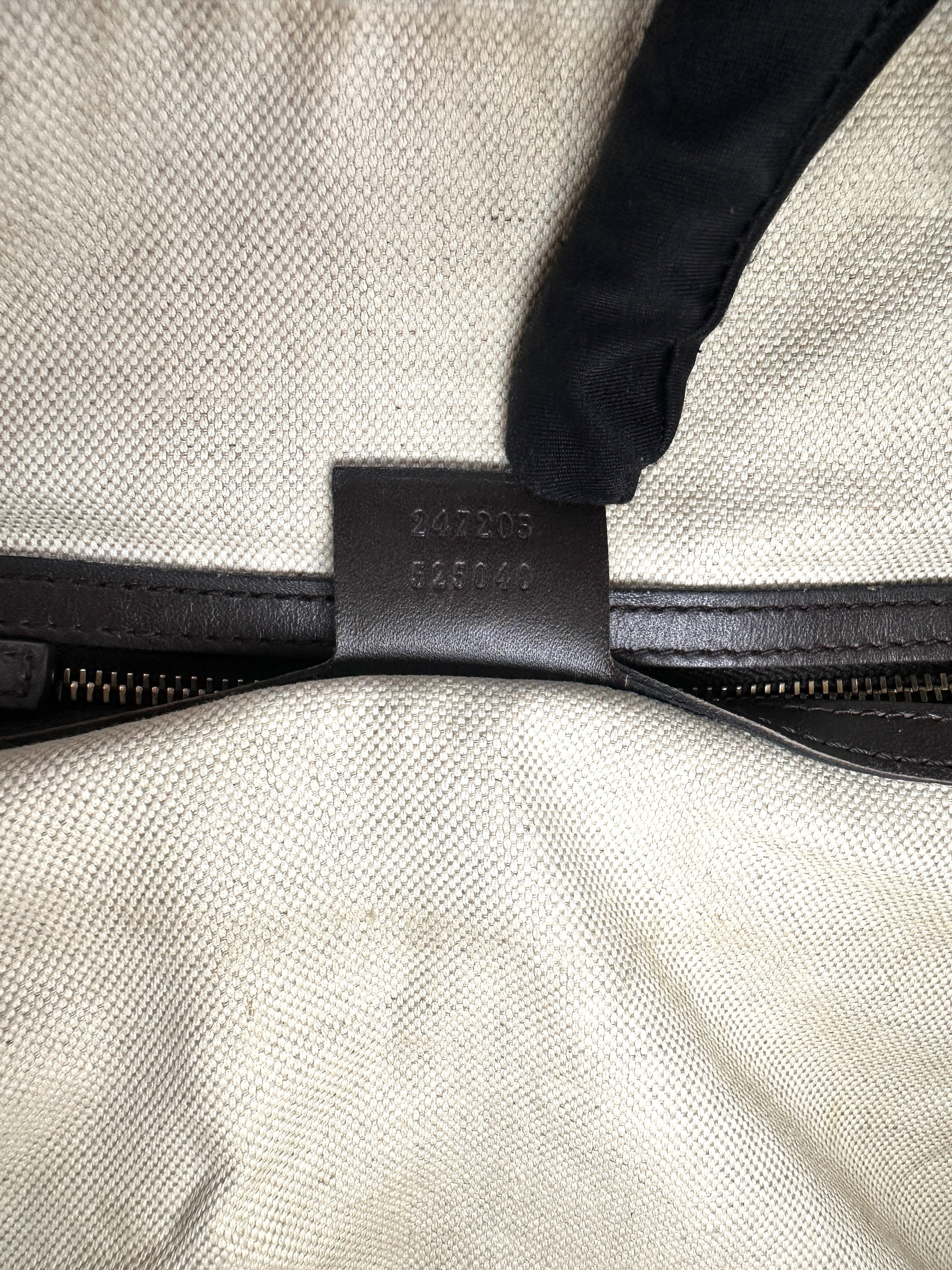 Gucci GG Supreme Canvas Web Boston Bag GG1134