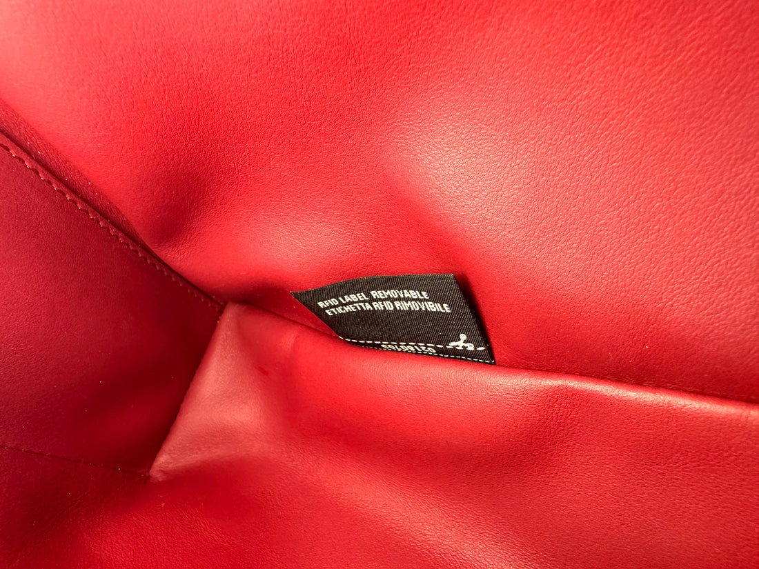 Fendi 2Jours Light Bule Leather Handle Bag FF109