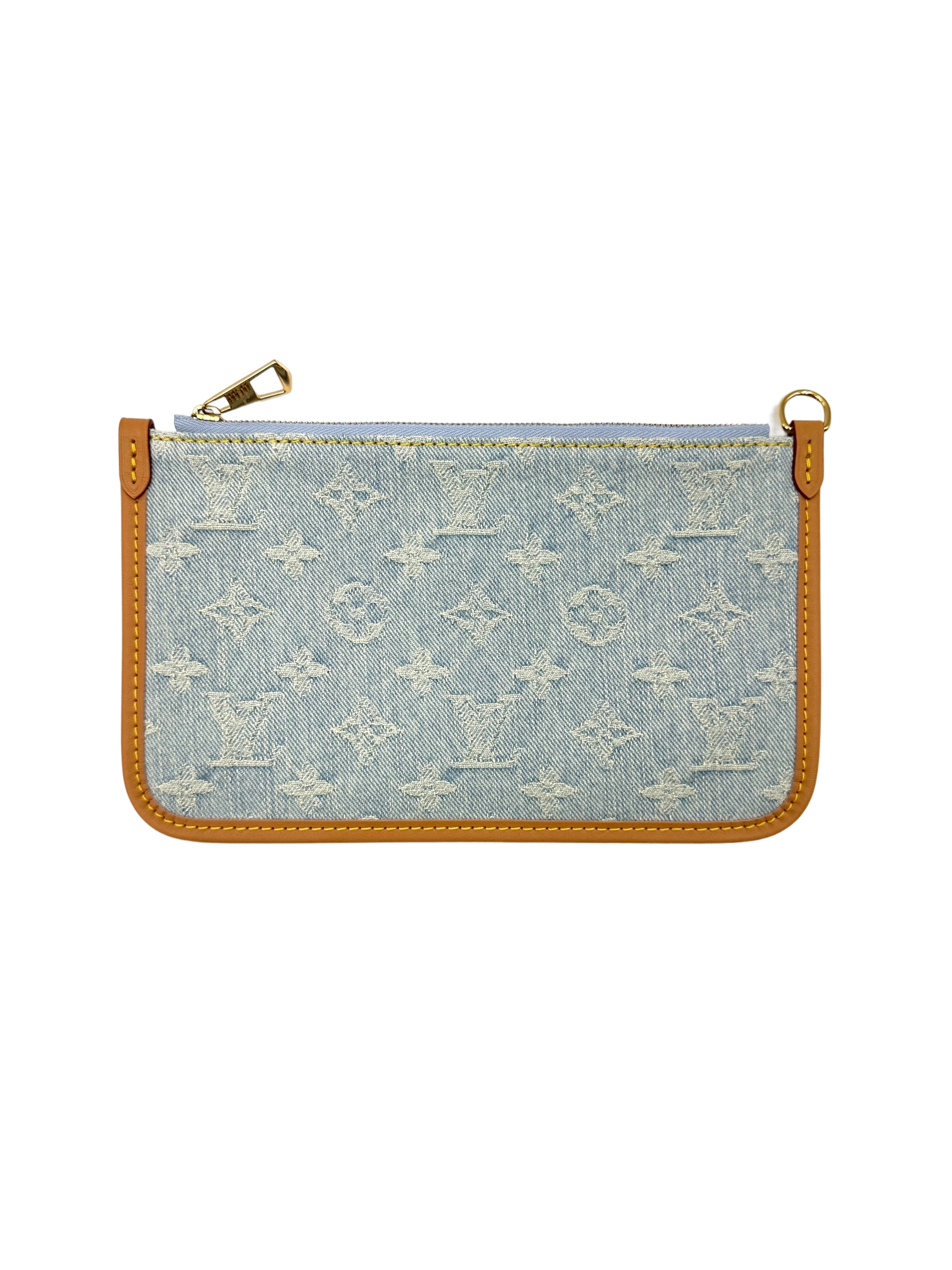 Louis Vuitton Carryall Monogram Denim Shoulder Bag LVM