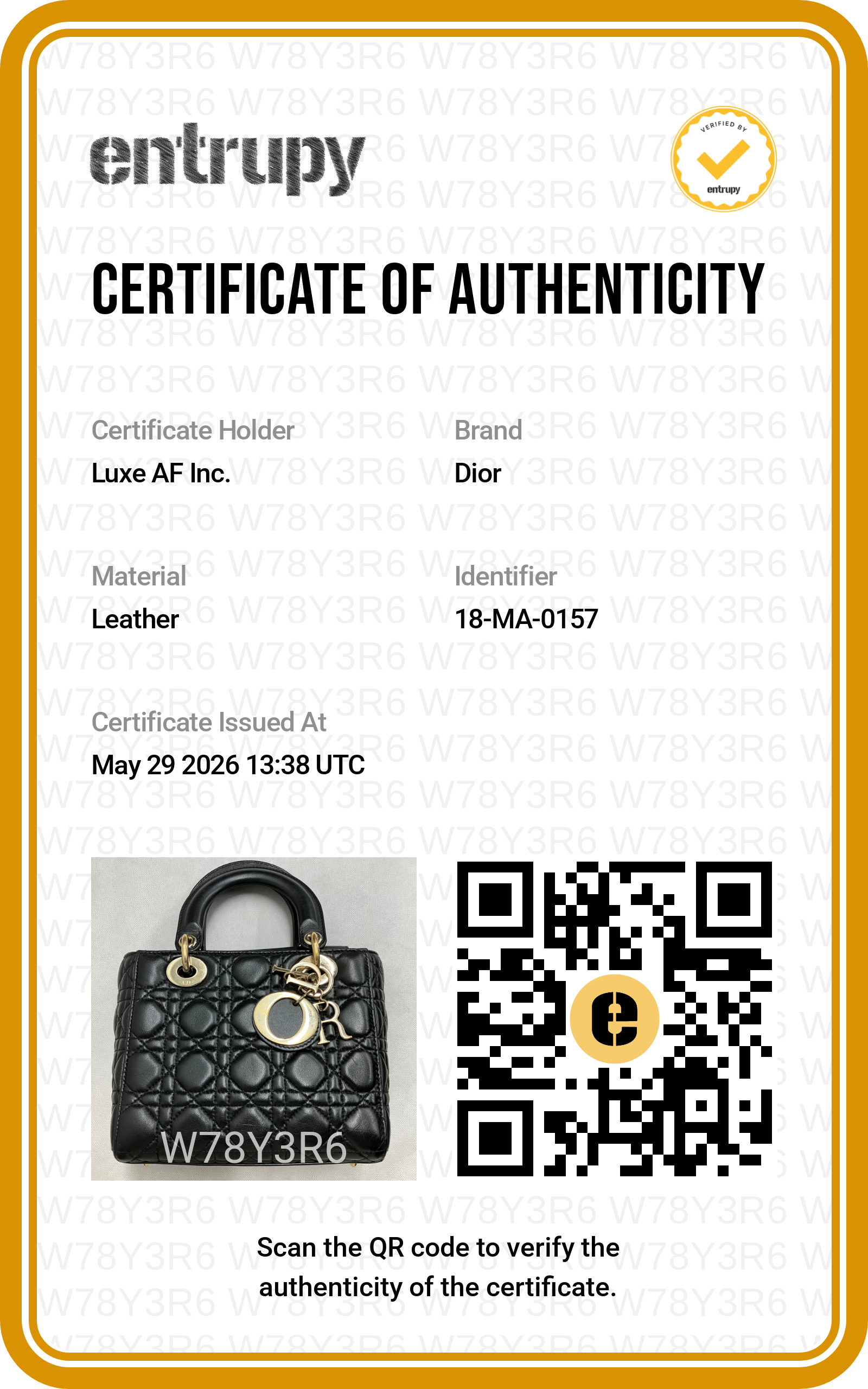 Christian Dior Lady Dior Black Cannage Lambskin Handle Bag With Gold Charms DR756