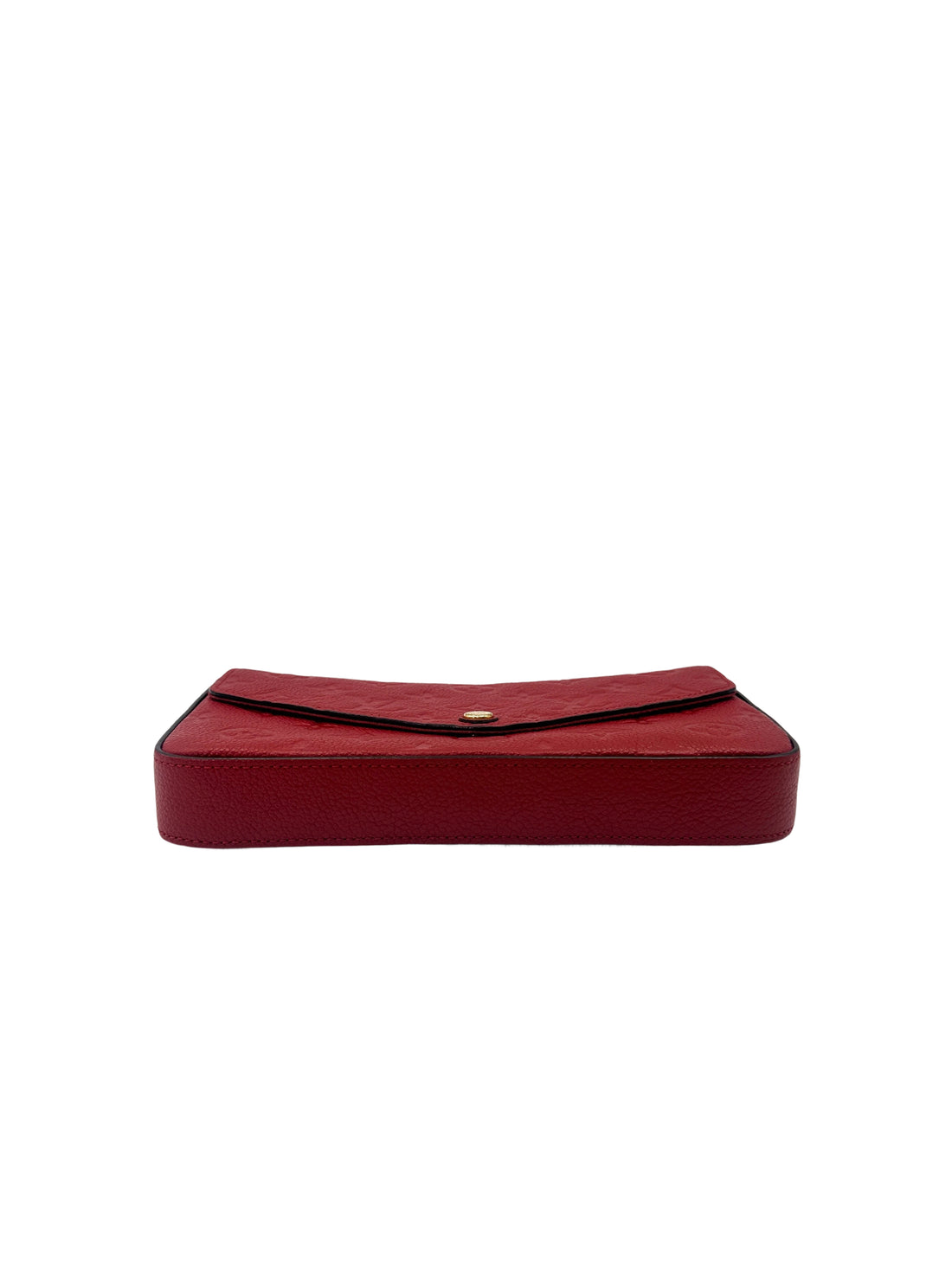 Louis Vuitton Red Monogram Empreinte Leather Felicie Pochette LV2878