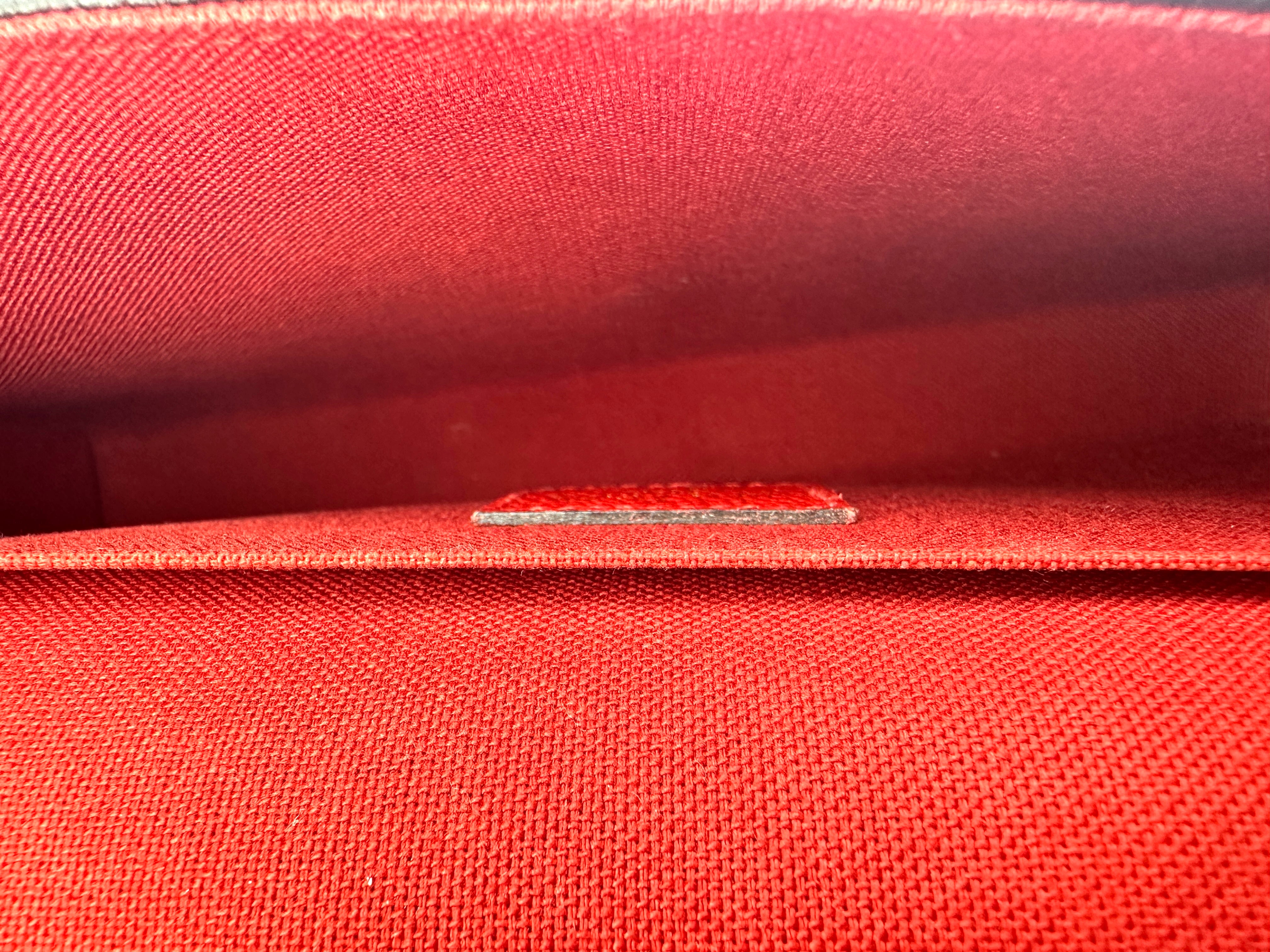 Louis Vuitton Red Monogram Empreinte Leather Felicie Pochette LV2878