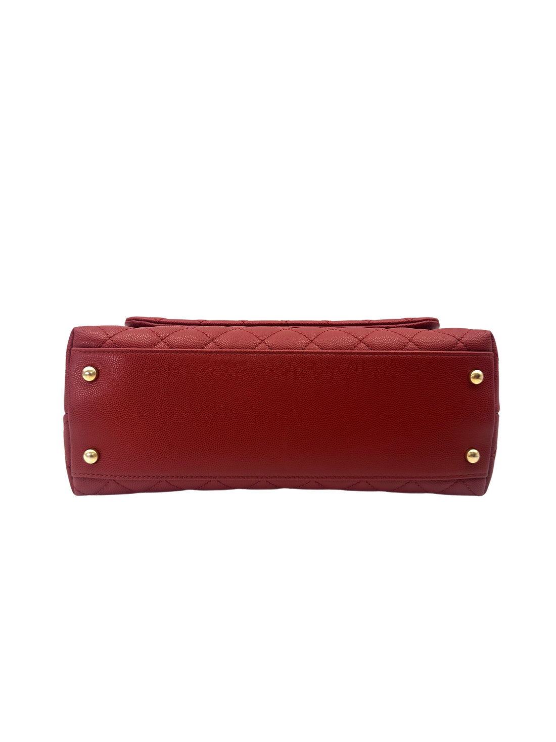 Chanel CoCo Handle Red Quilted Leather Shoulder Bag(24***86) CC2048