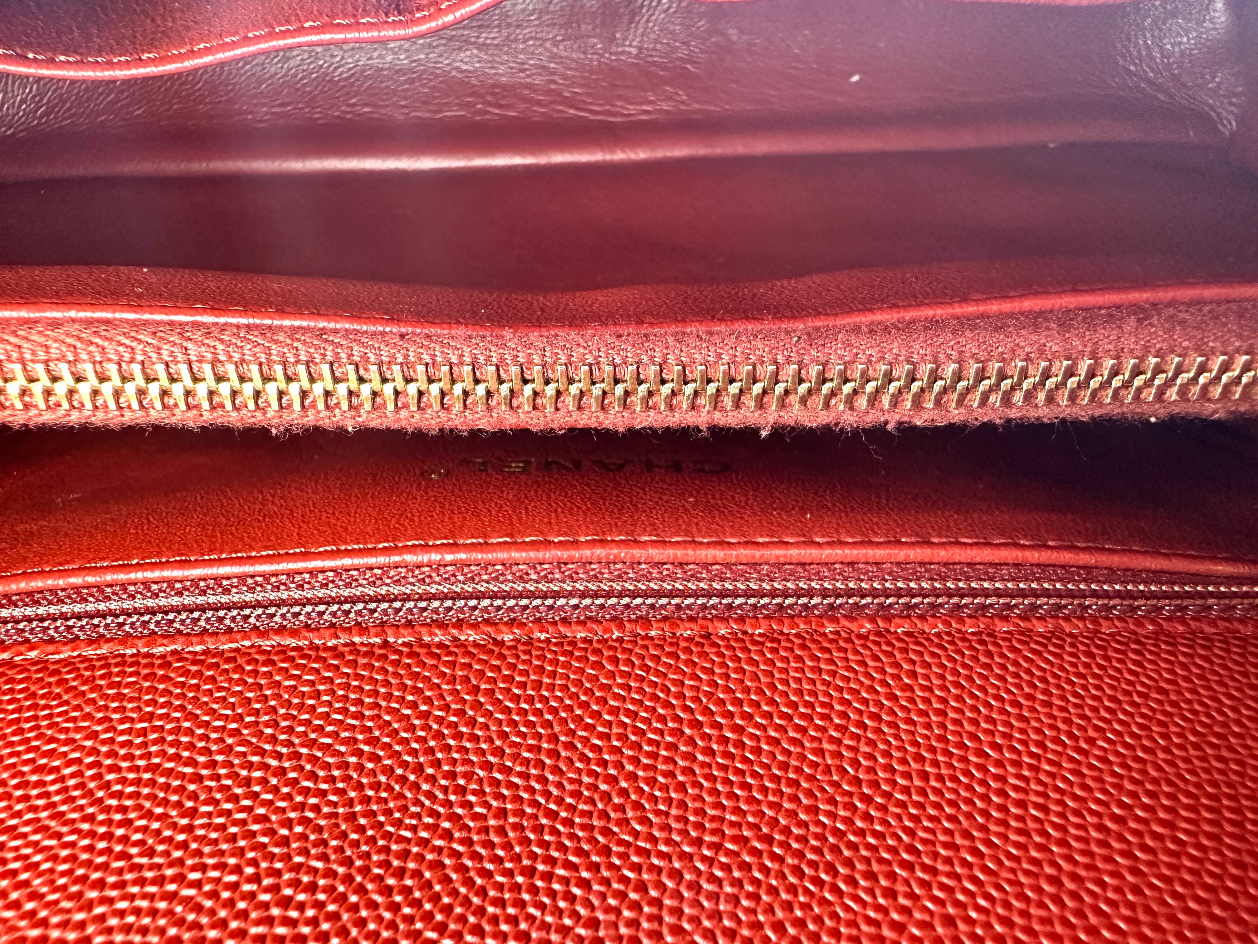 Chanel CoCo Handle Red Quilted Leather Shoulder Bag(24***86) CC2048