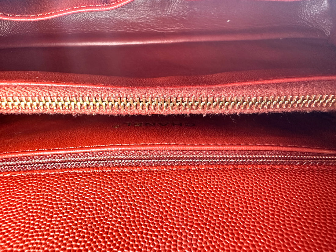 Chanel CoCo Handle Red Quilted Leather Shoulder Bag(24***86) CC2048