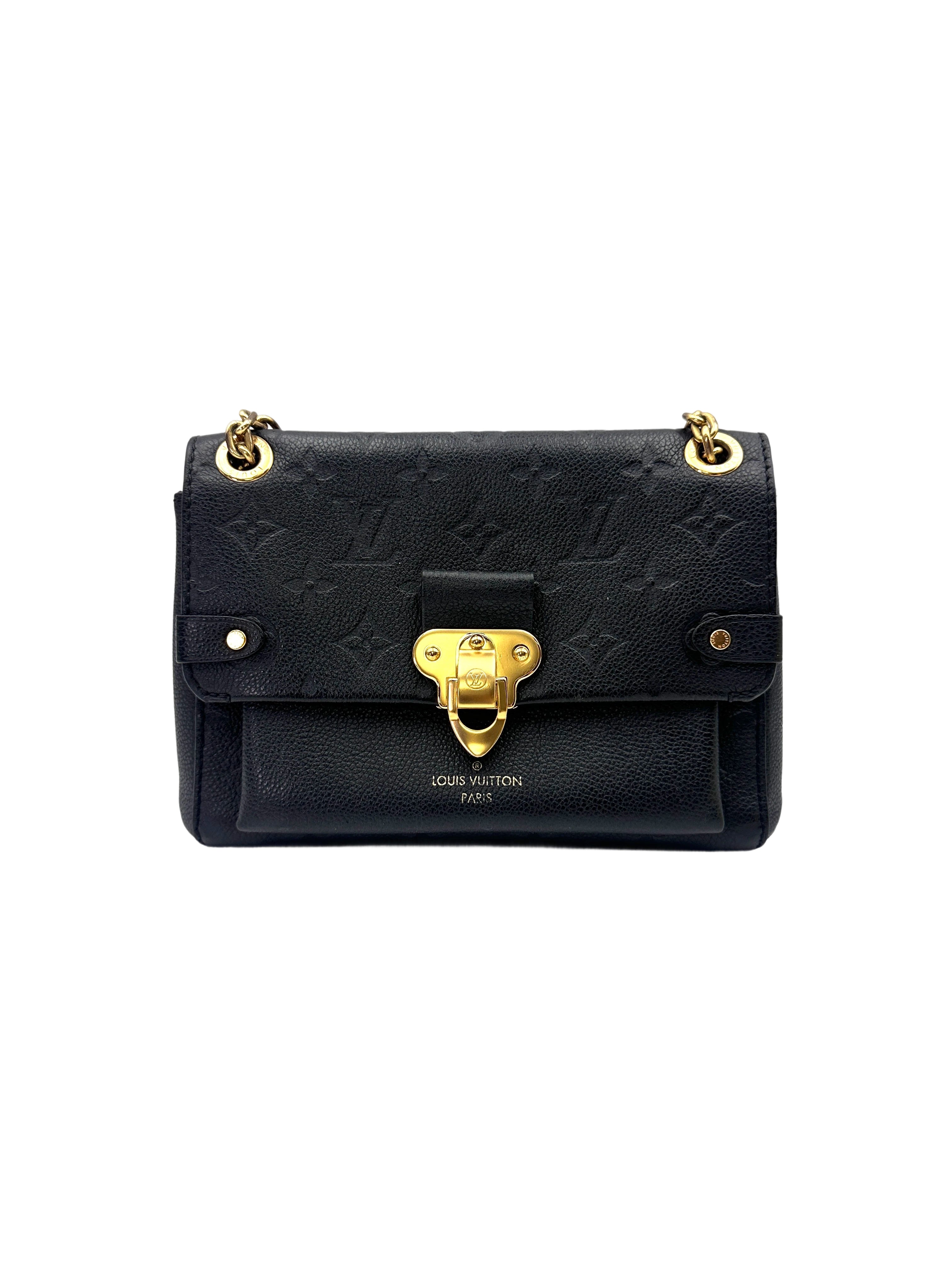 Louis Vuitton Vavin BB Black Monogram Empreinte Leather Shoulder Bag LV2874