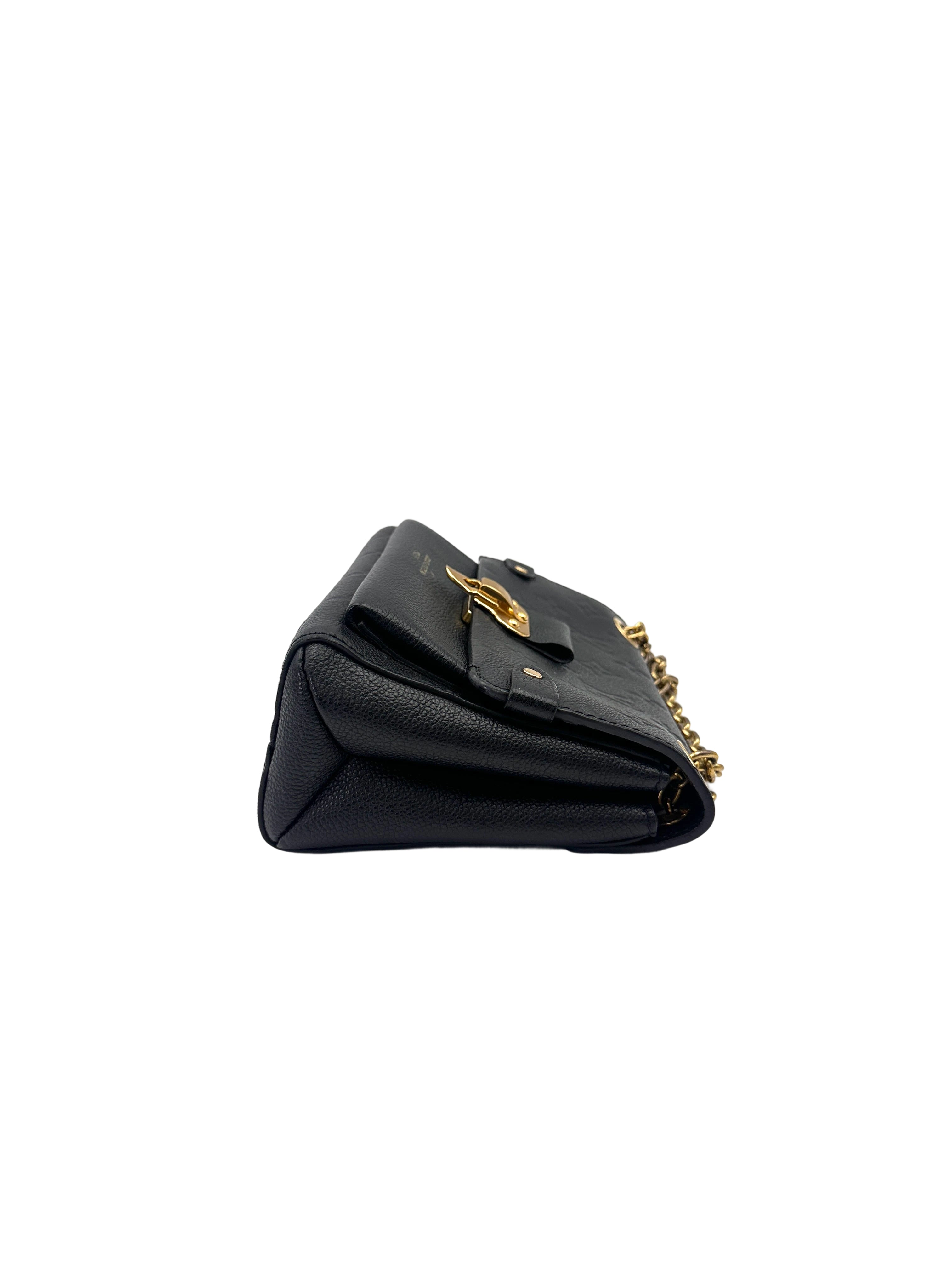 Louis Vuitton Vavin BB Black Monogram Empreinte Leather Shoulder Bag LV2874