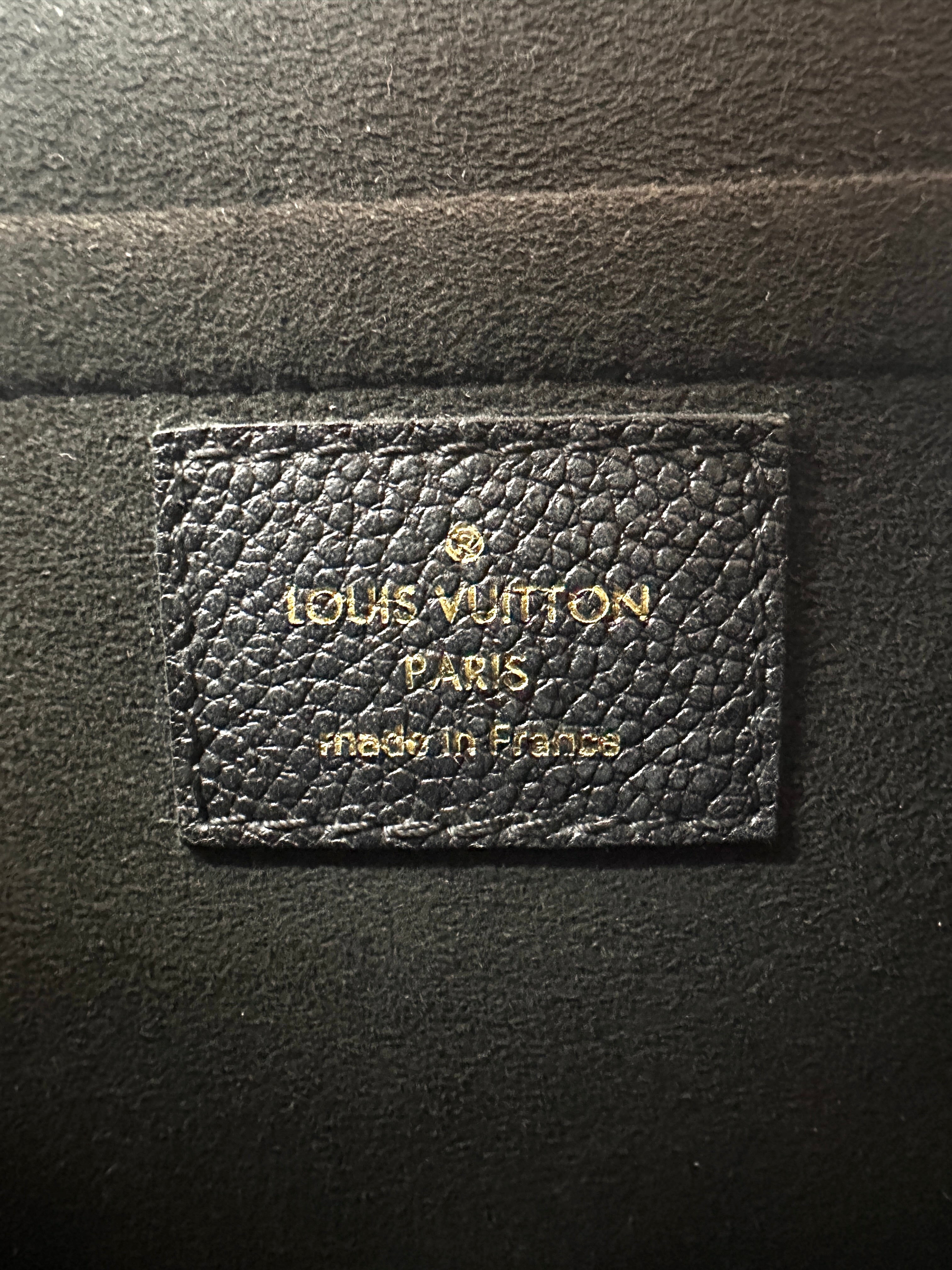 Louis Vuitton Vavin BB Black Monogram Empreinte Leather Shoulder Bag LV2874
