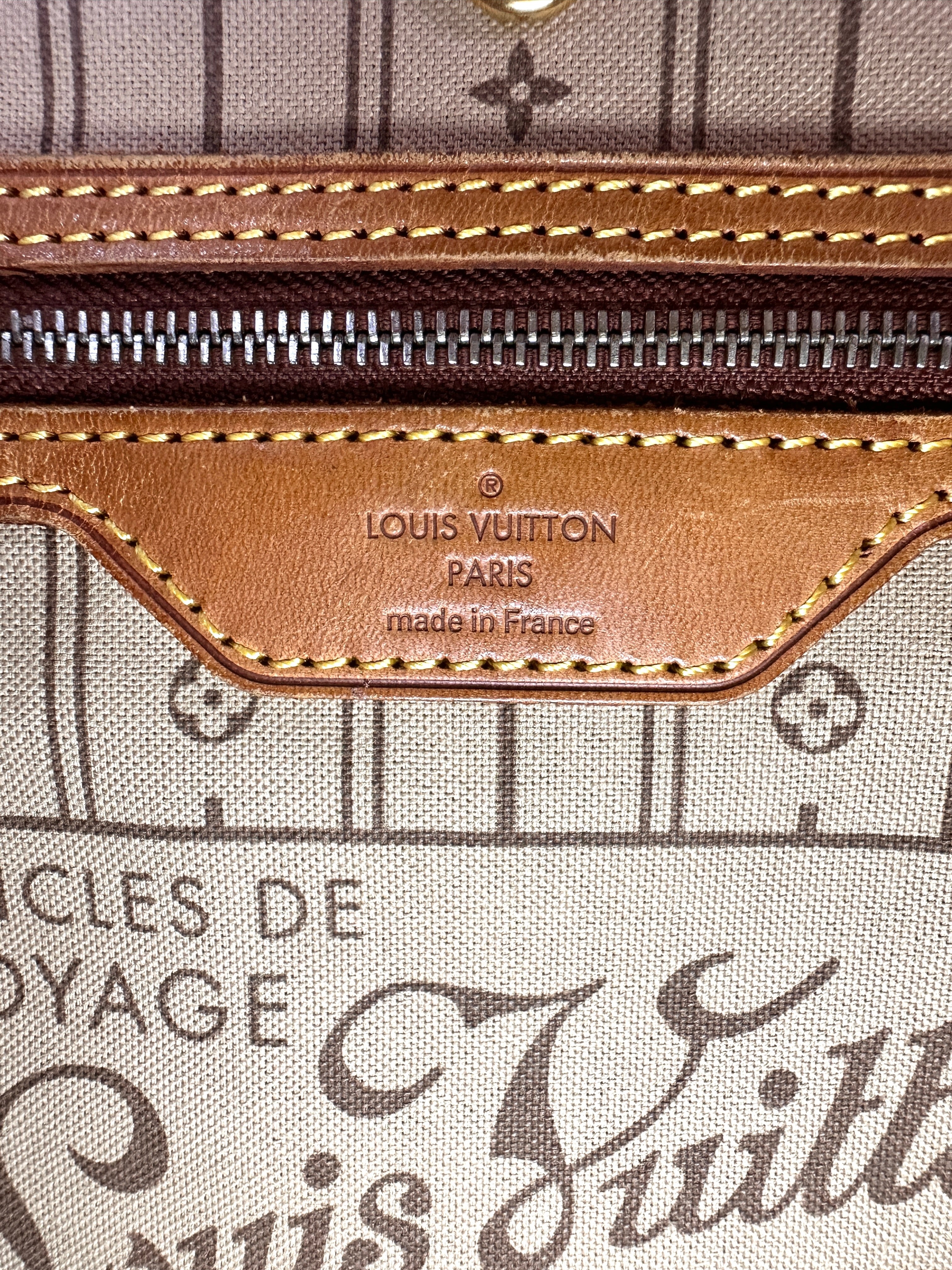 Louis Vuitton Neverfull MM Monogram Canvas Handle Bag LV2882